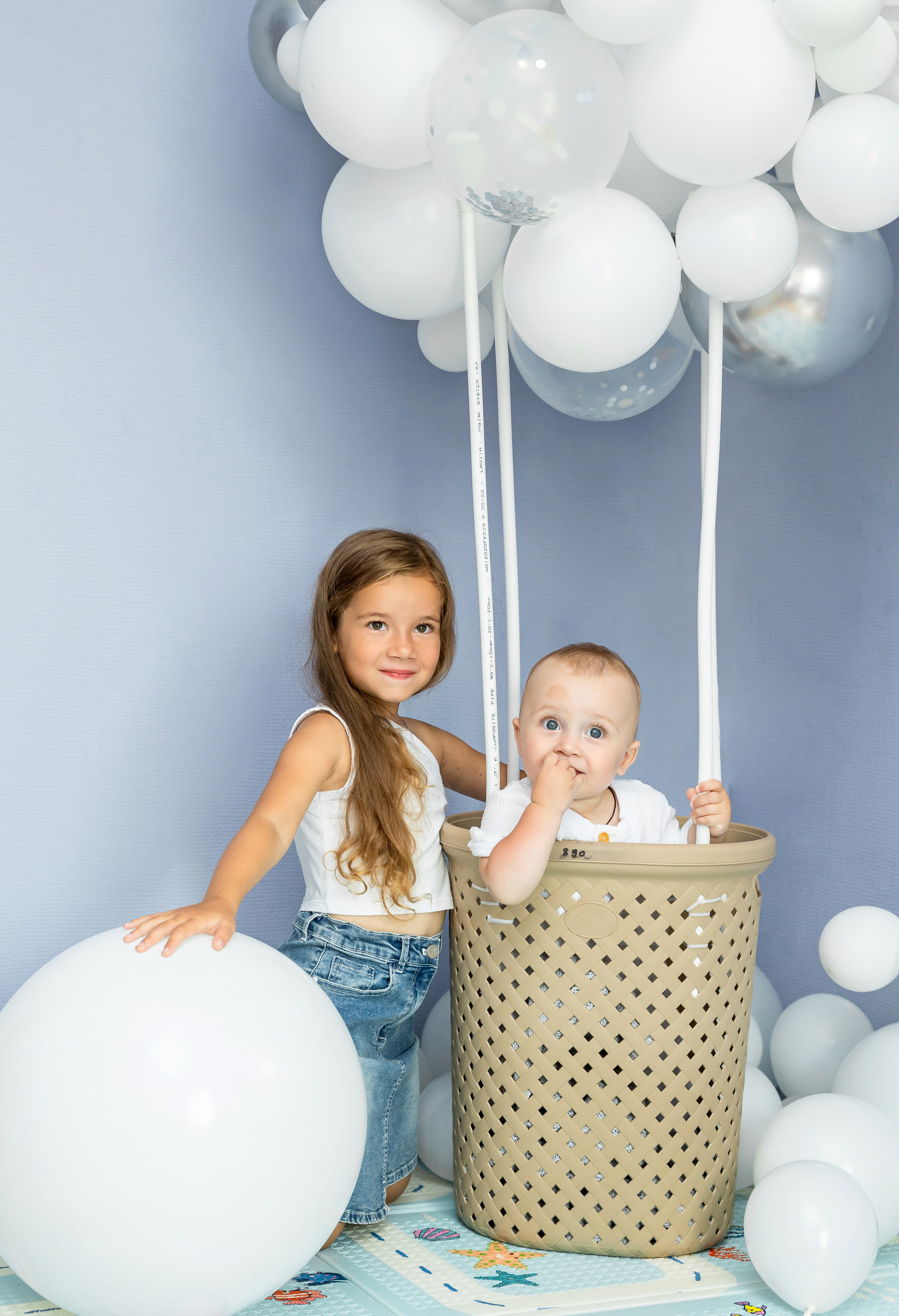 День рождения на воздушном шаре. Детский семейный фотограф в г. Находка Ольга Коваленко, фотостудия Memories