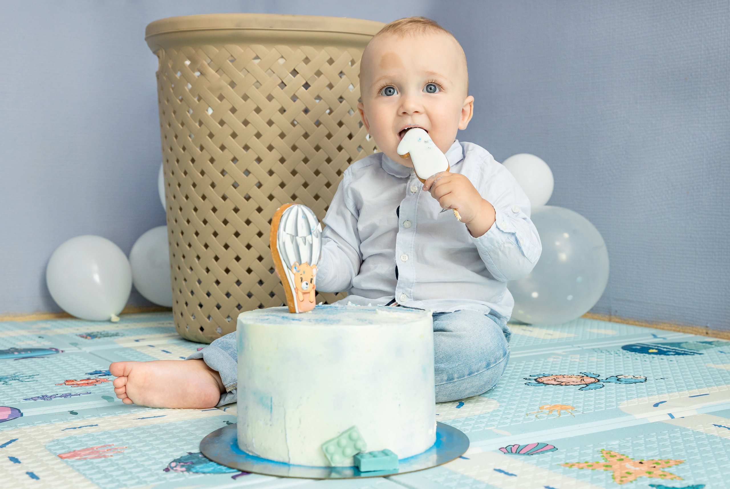 День рождения на воздушном шаре. Детский семейный фотограф в г. Находка Ольга Коваленко, фотостудия Memories