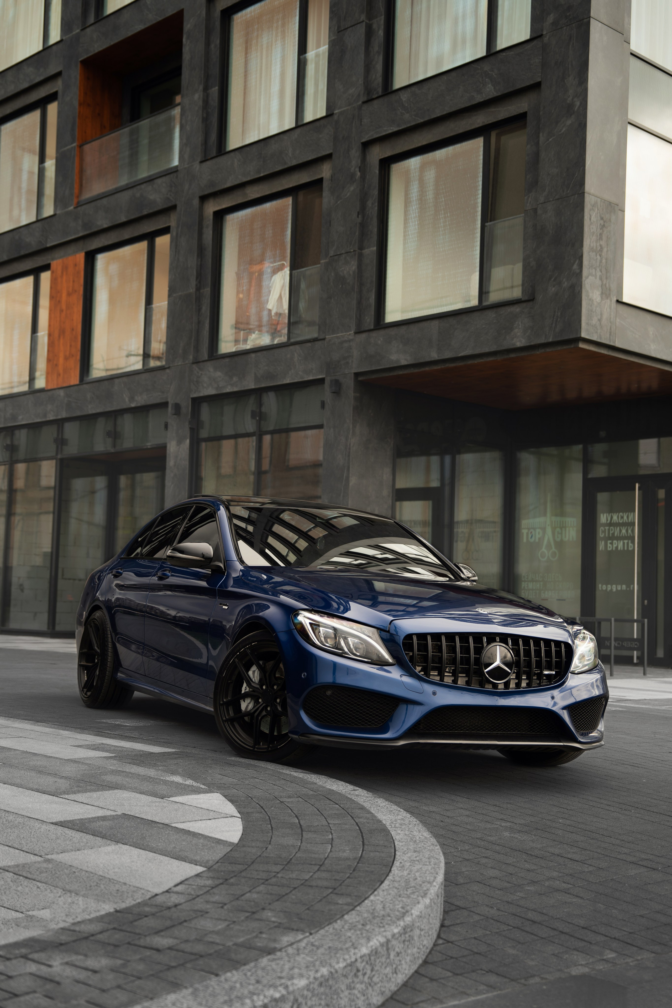 Mercedes Benz C43. Автомобильный фотограф Светлана Усова