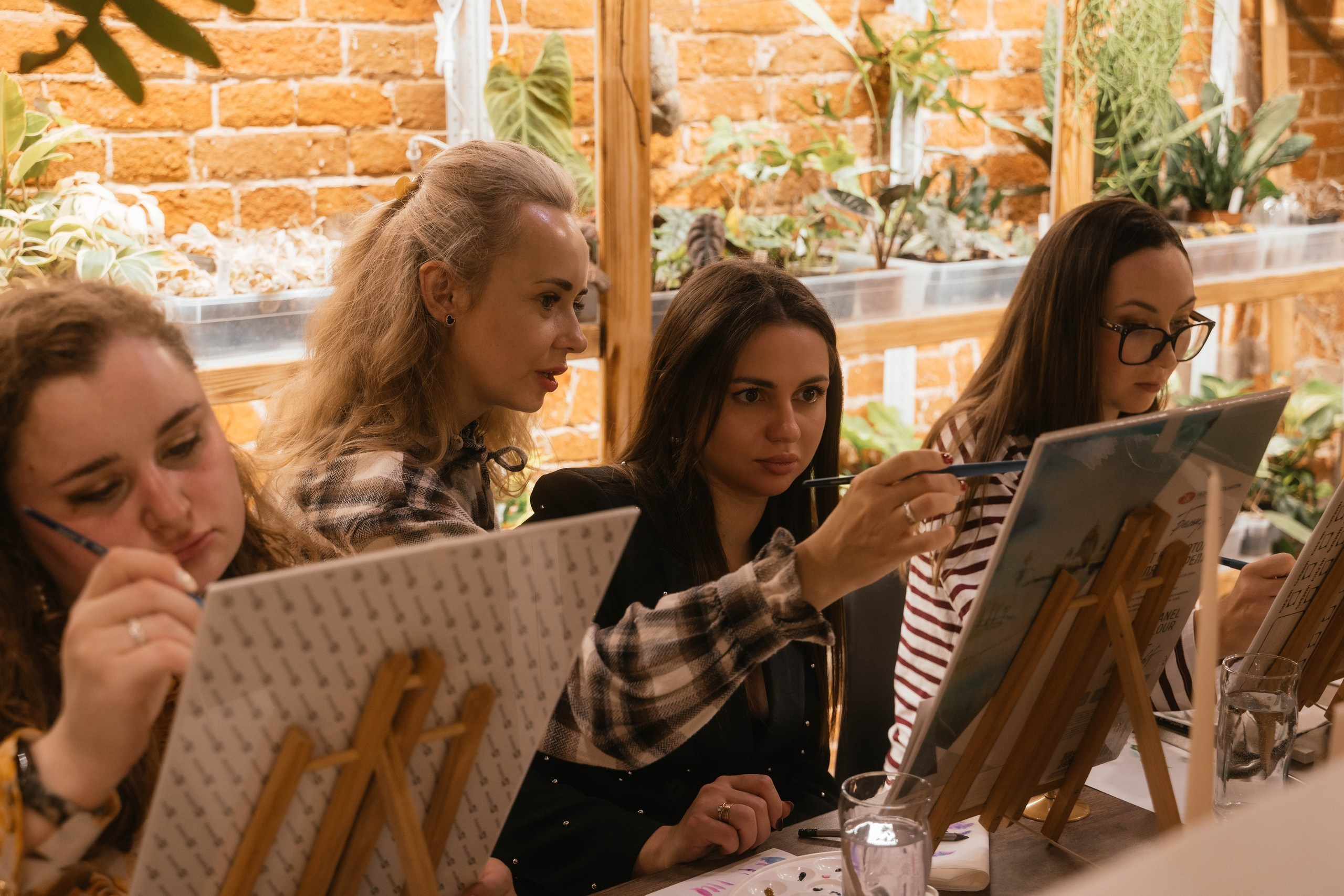 Мастер-класс по рисованию на день рождения. Свадебный, семейный фотограф в Рязани Лена Брант