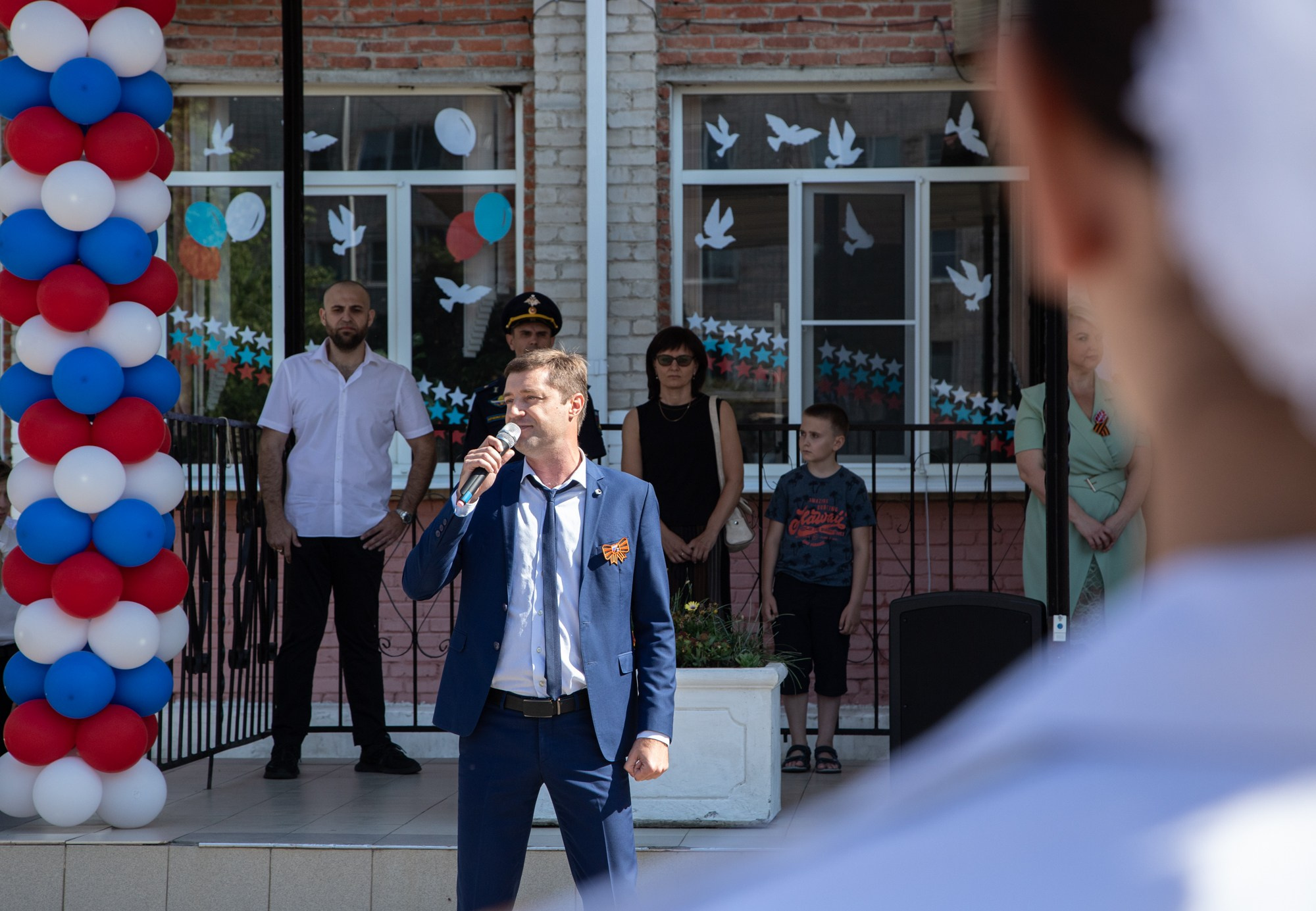 Открытие муралов памяти Героев СВО. Репортажный, промышленный и маркетплейс-фотограф Дмитрий Чернат