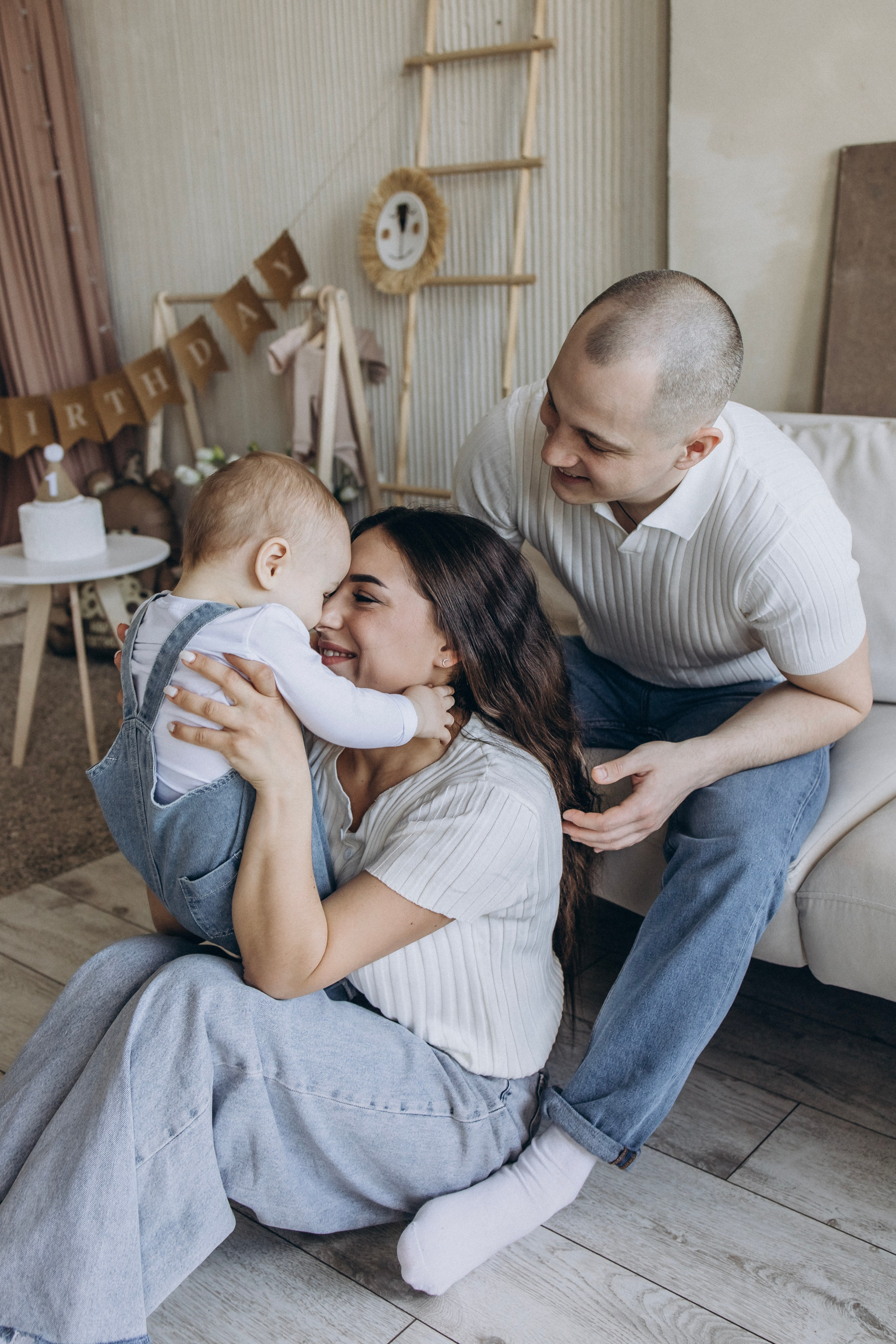 Фотосессия на годик. Ньюборн фотограф в Москве Чернова Анна — профессиональные фотосессии новорожденных в Москве на дому