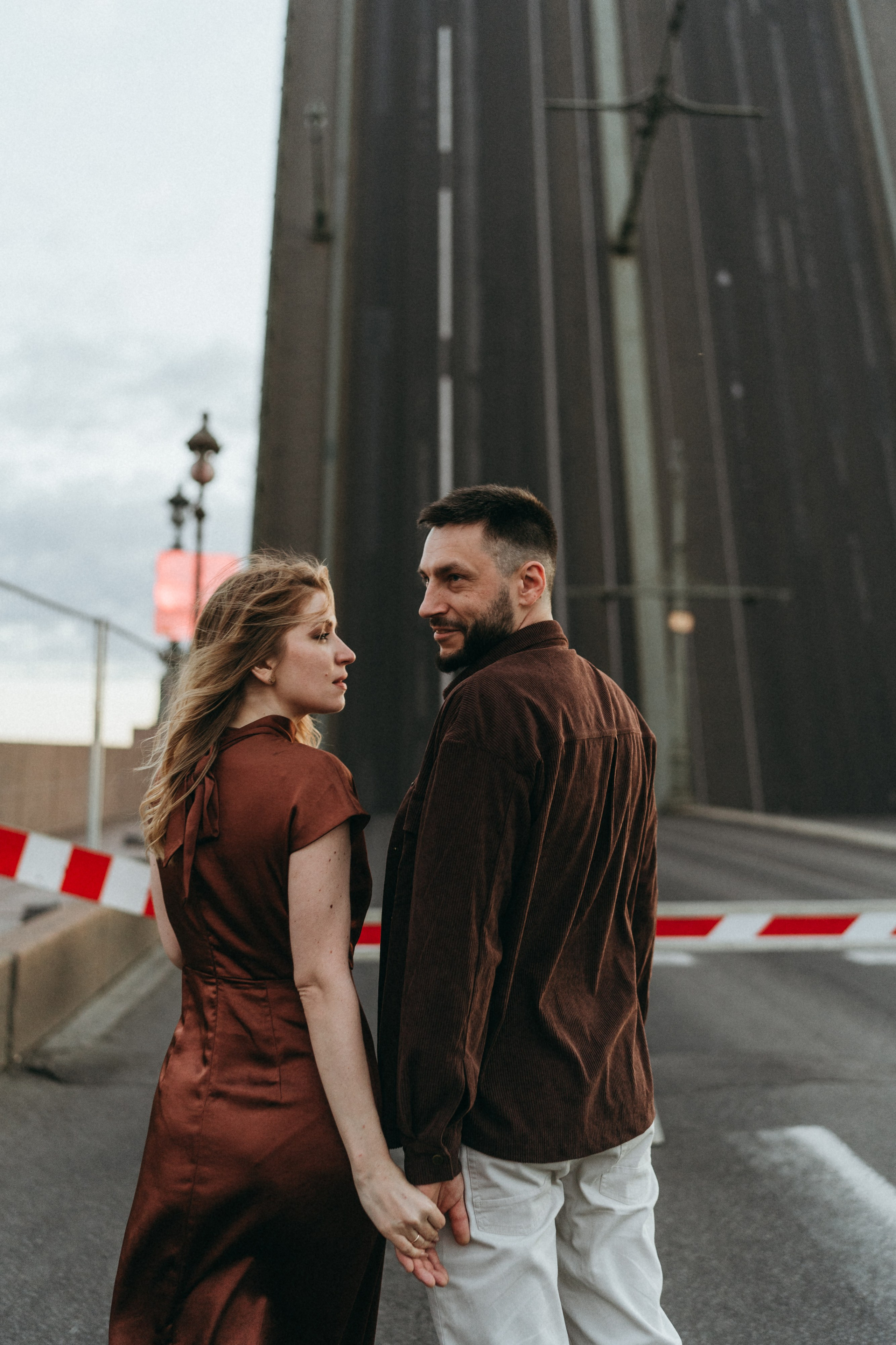 Максим и Настя / Разводные мосты. Фотограф в Санкт-Петербурге — Лучина Екатерина