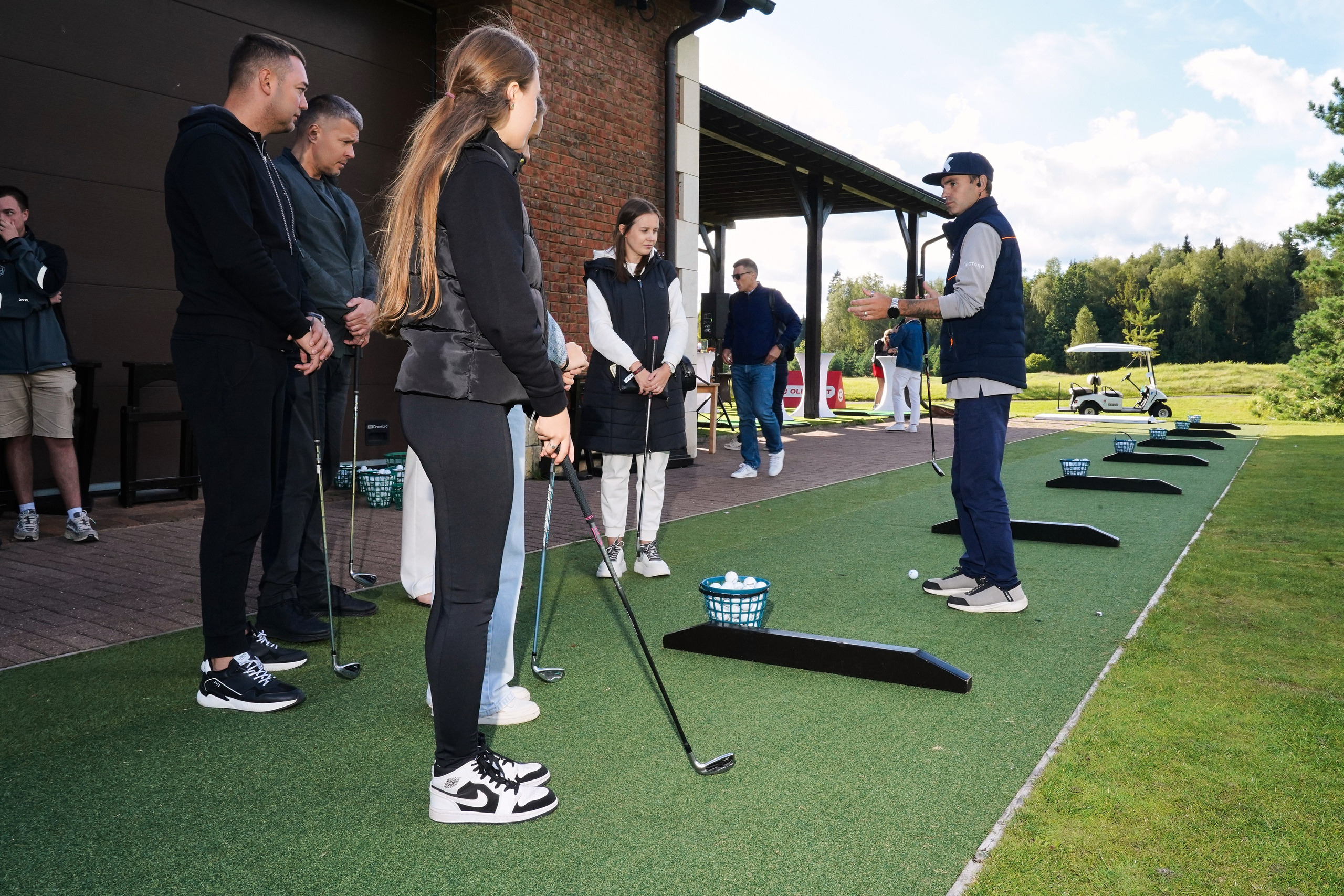 Гольф Пестово X OLIMBET. Фотограф