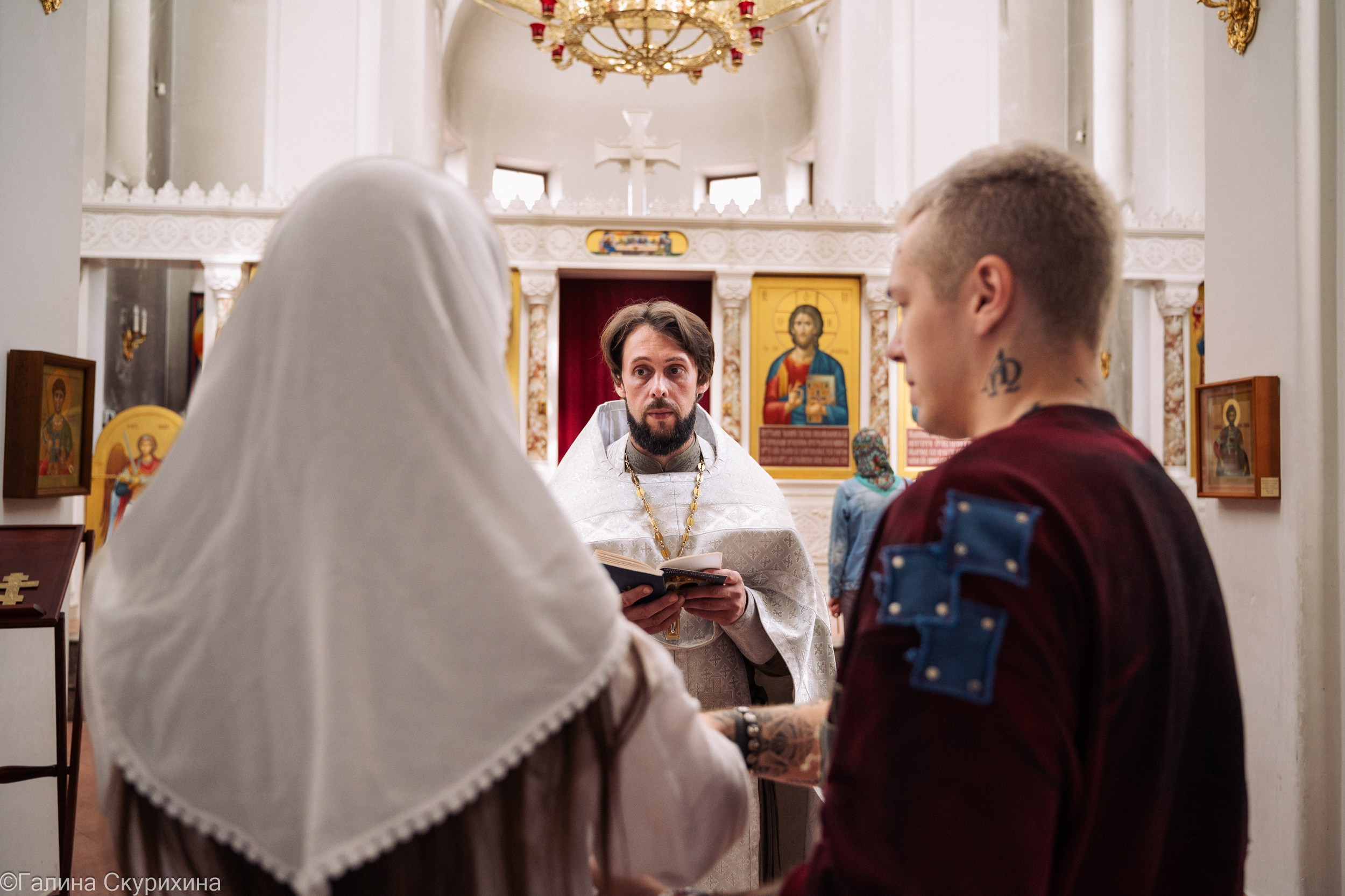 Фотосъемка таинства крещения, крестин в храме Георгия Победоносца Иваново