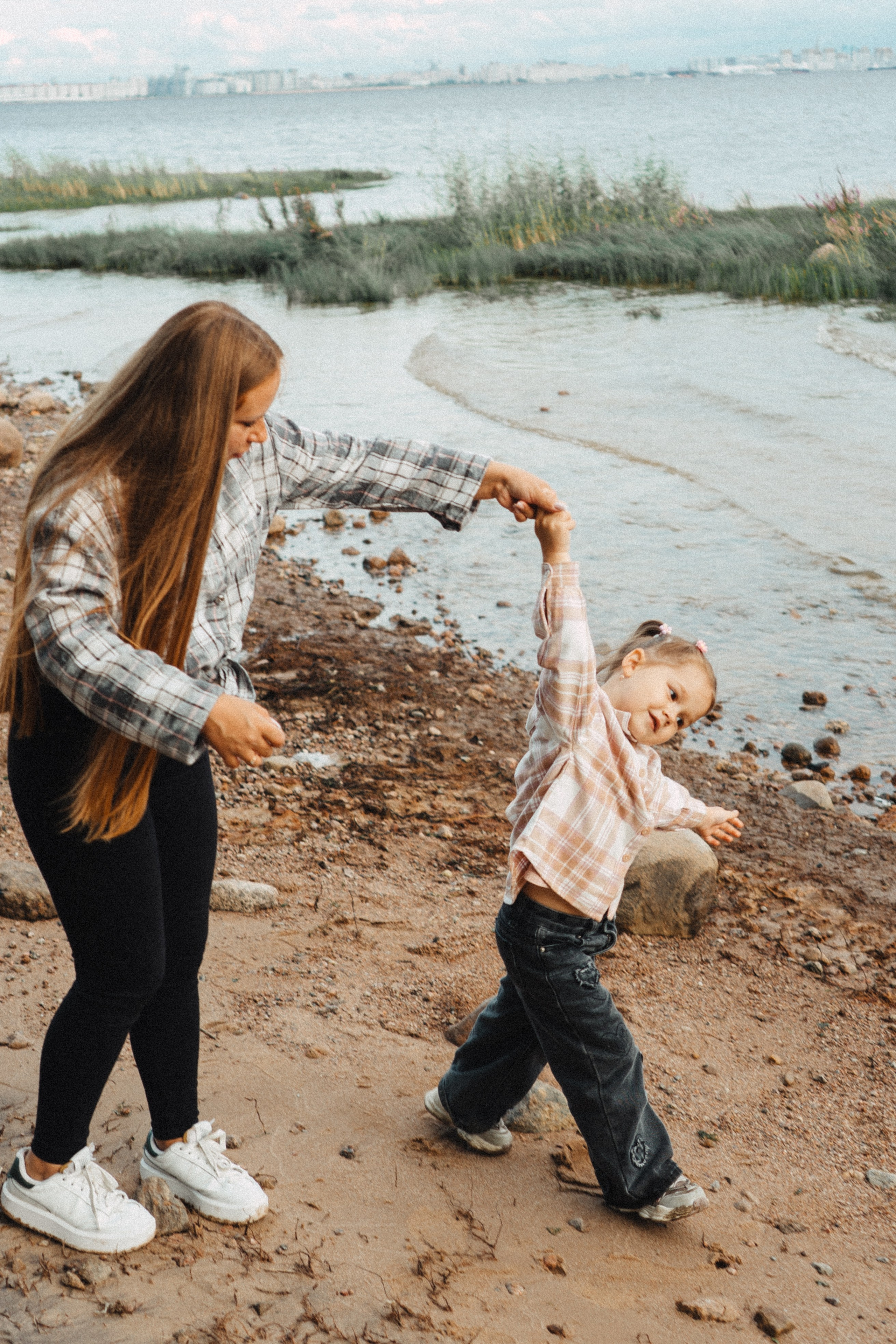 МАМА И ДОЧКА НА ФИНСКОМ ЗАЛИВЕ. Профессиональный фотограф, Санкт-Петербург — Виктория Богомолова