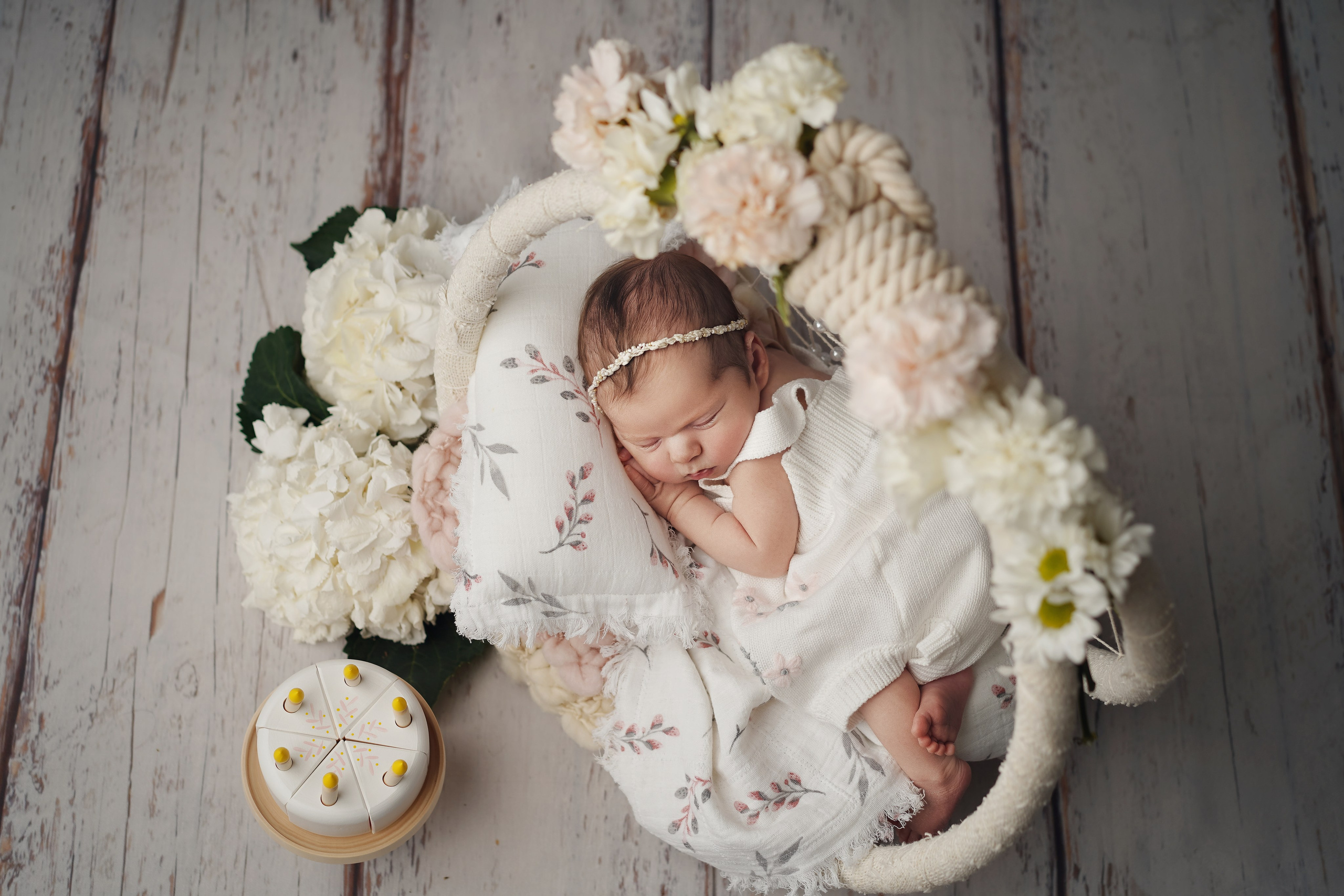 Классика newborn. Фотограф новорожденных в Ялте