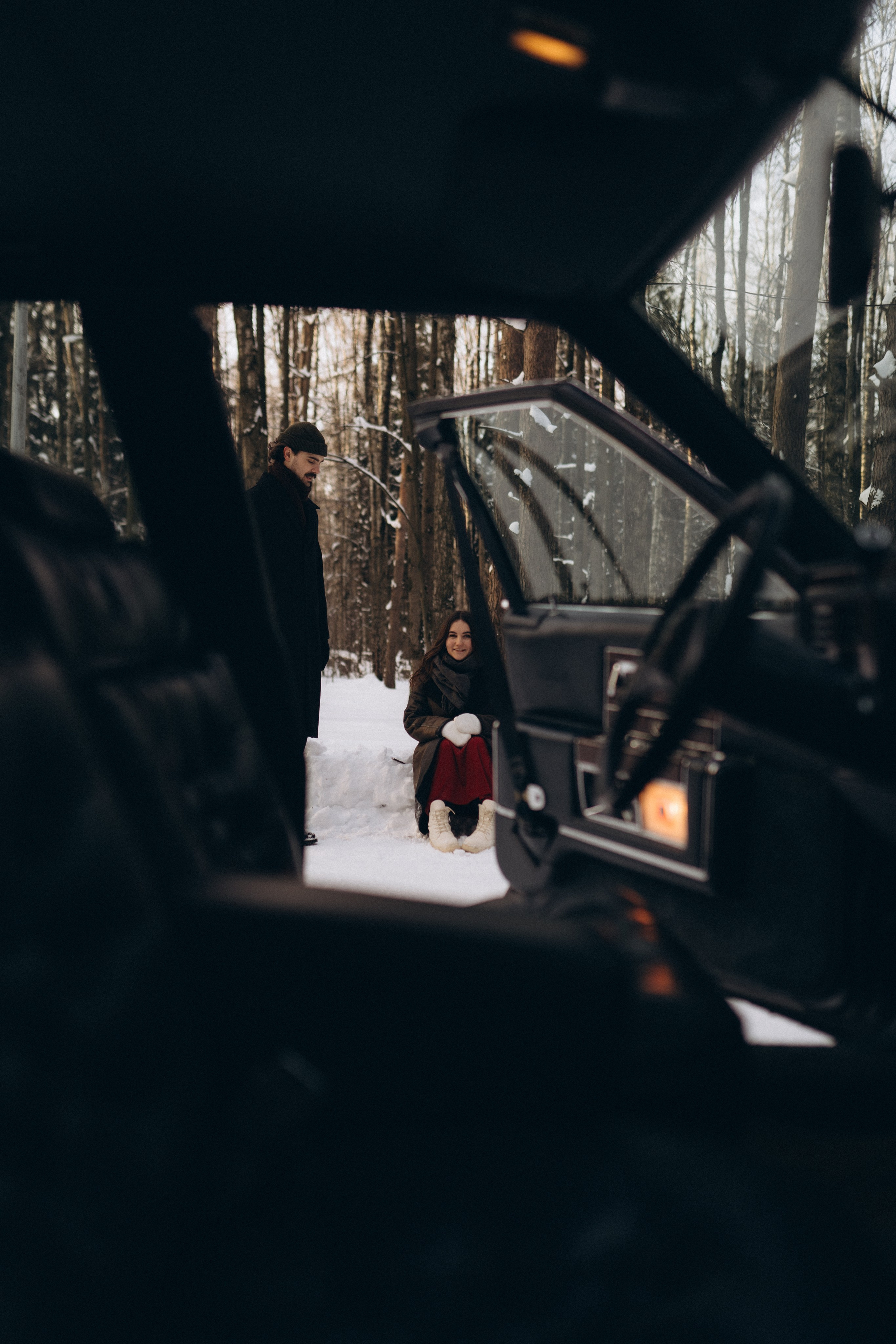 Парная зимняя история. Фотограф в Калининграде Саша Наместникова