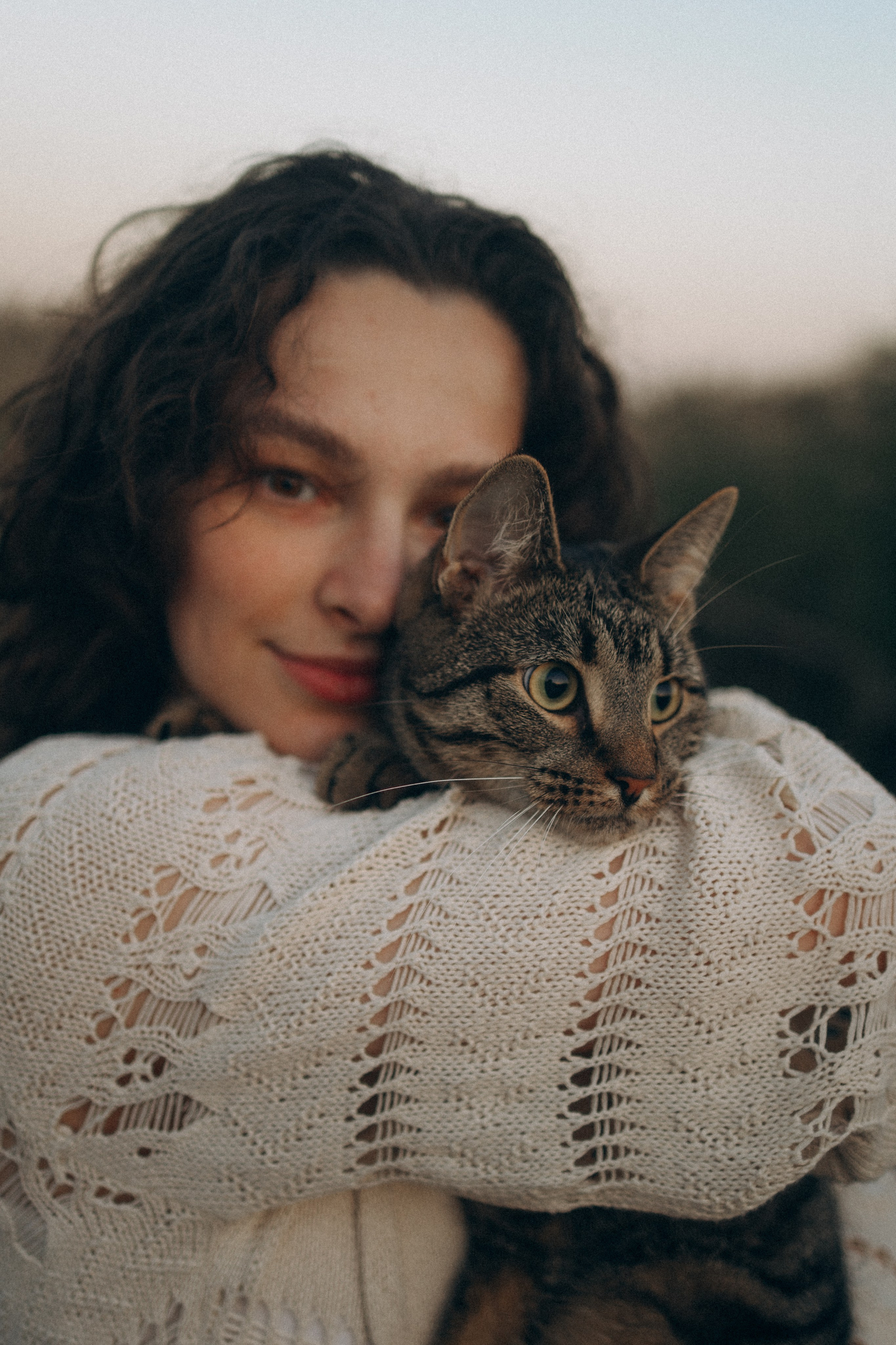 Настя и ее хвостики. Фотораф — анималист Мария Шистка