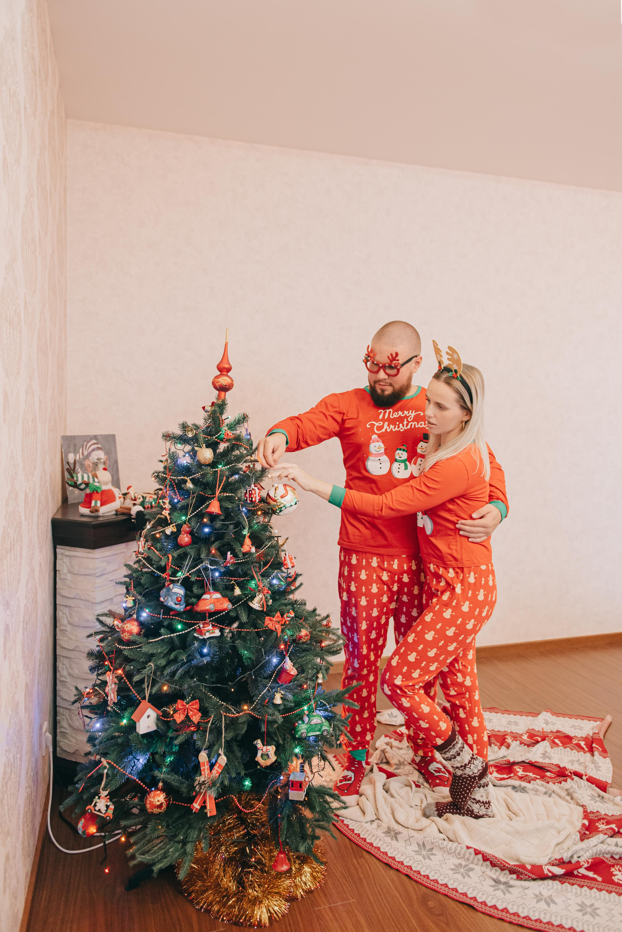 Семейная съемка Рябовых — новогодняя. Фотограф в Краснодаре Зеленкина Дарья