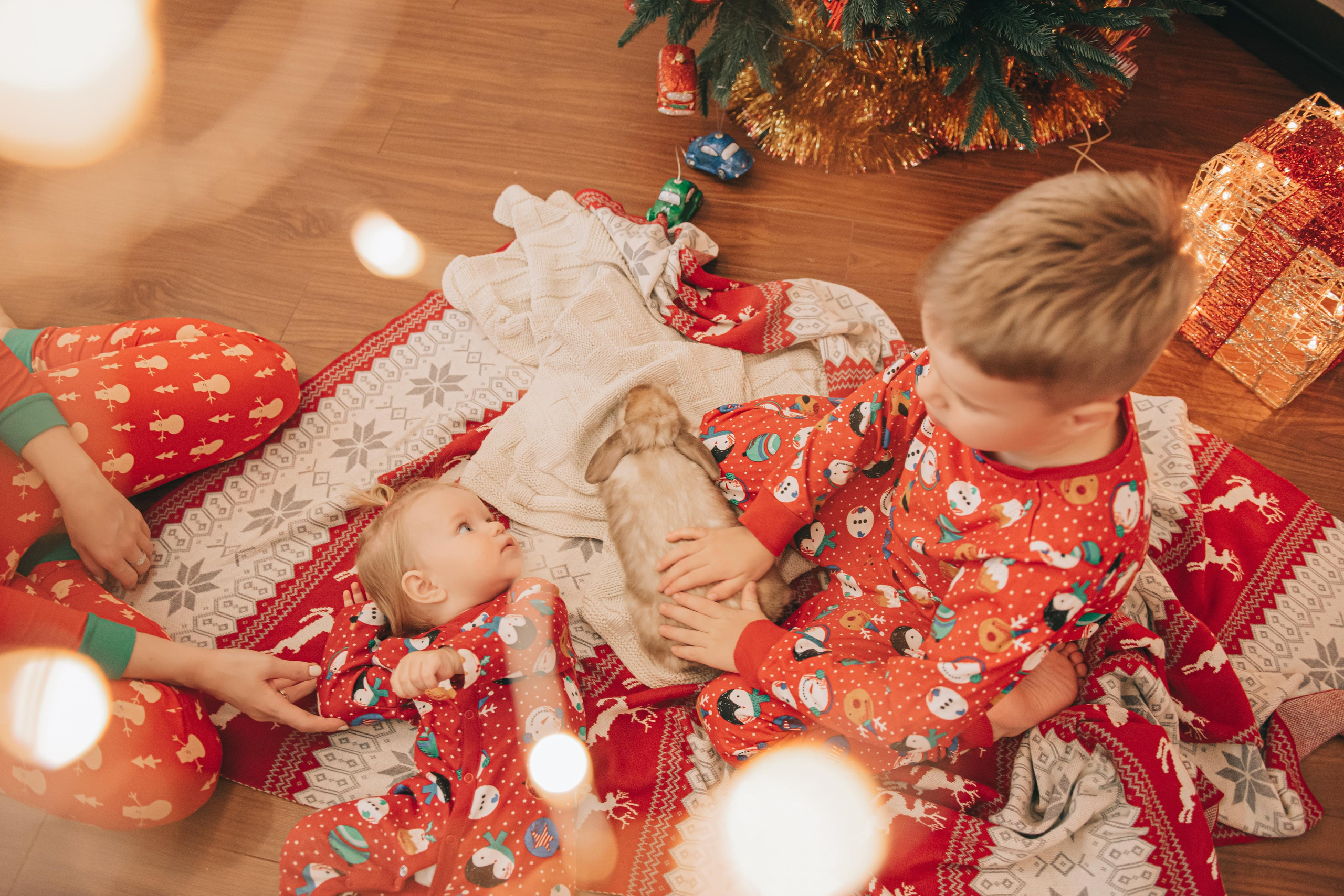 Семейная съемка Рябовых — новогодняя. Фотограф в Краснодаре Зеленкина Дарья