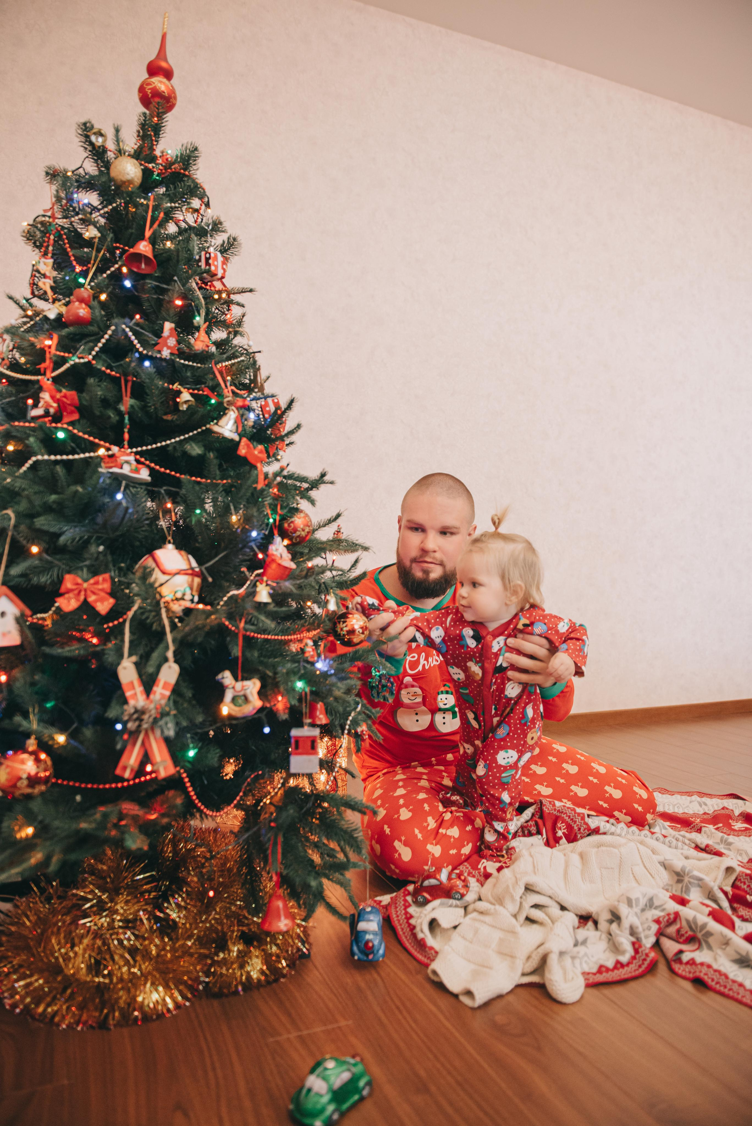 Семейная съемка Рябовых — новогодняя. Фотограф в Краснодаре Зеленкина Дарья