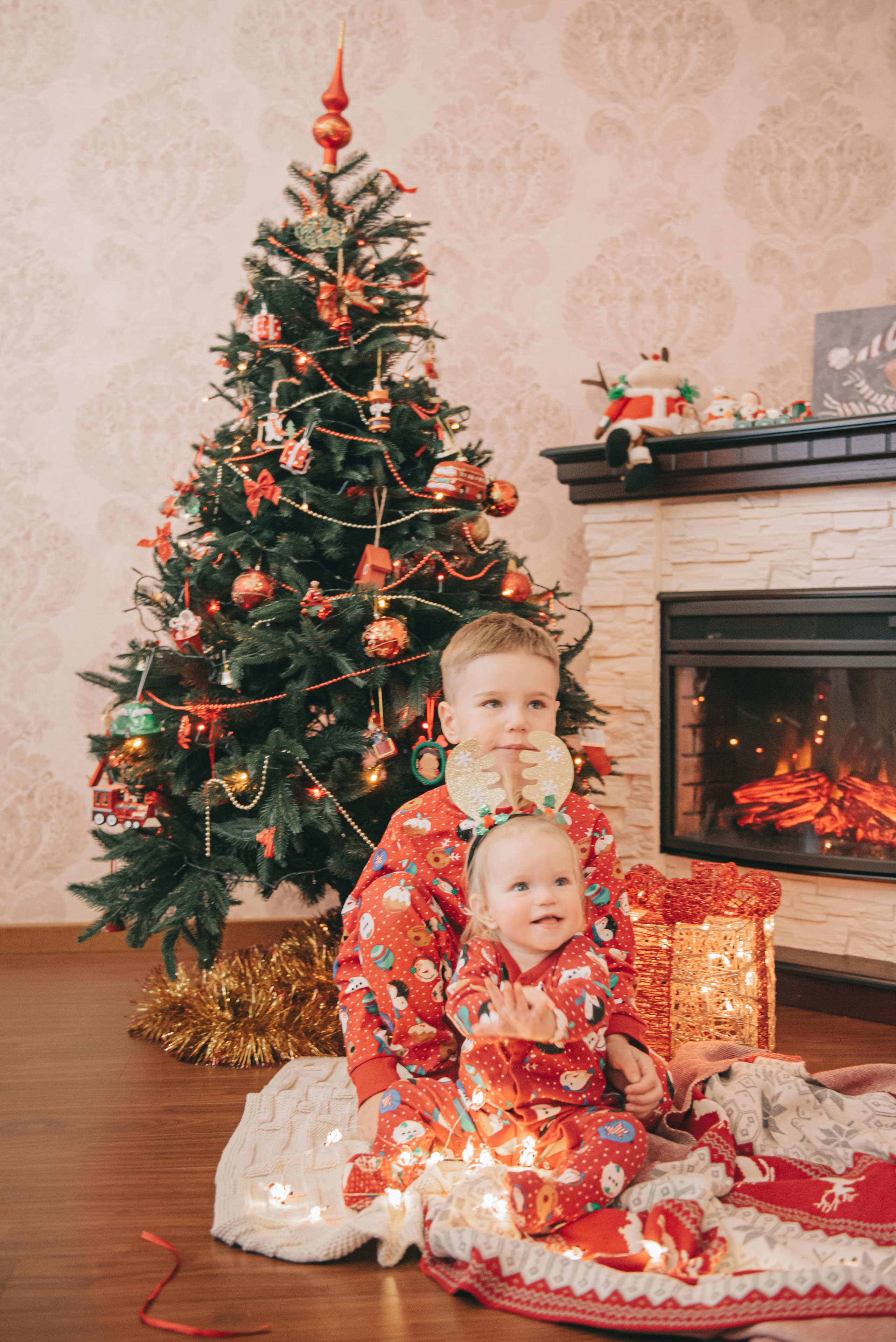 Семейная съемка Рябовых — новогодняя. Фотограф в Краснодаре Зеленкина Дарья