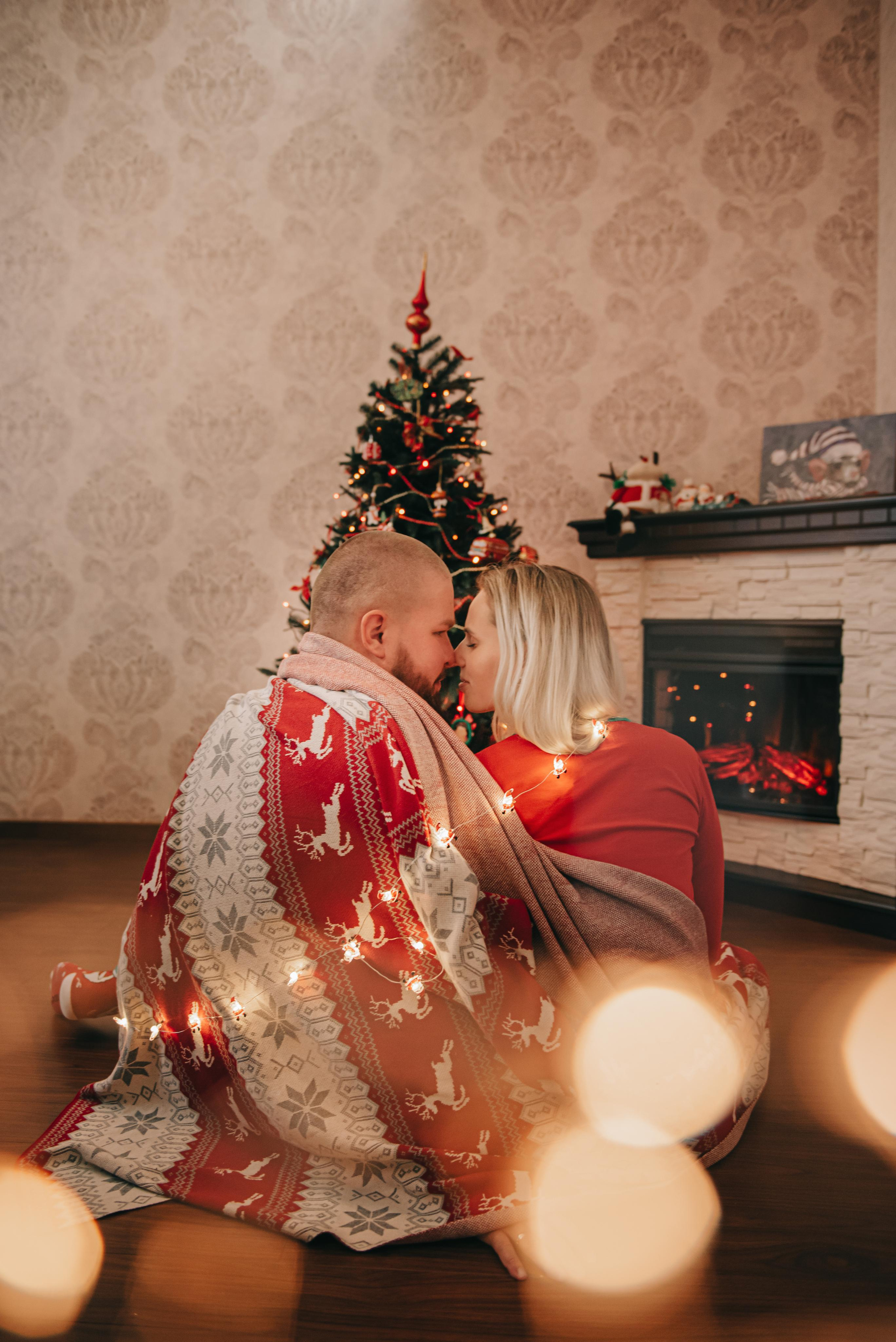 Семейная съемка Рябовых — новогодняя. Фотограф в Краснодаре Зеленкина Дарья