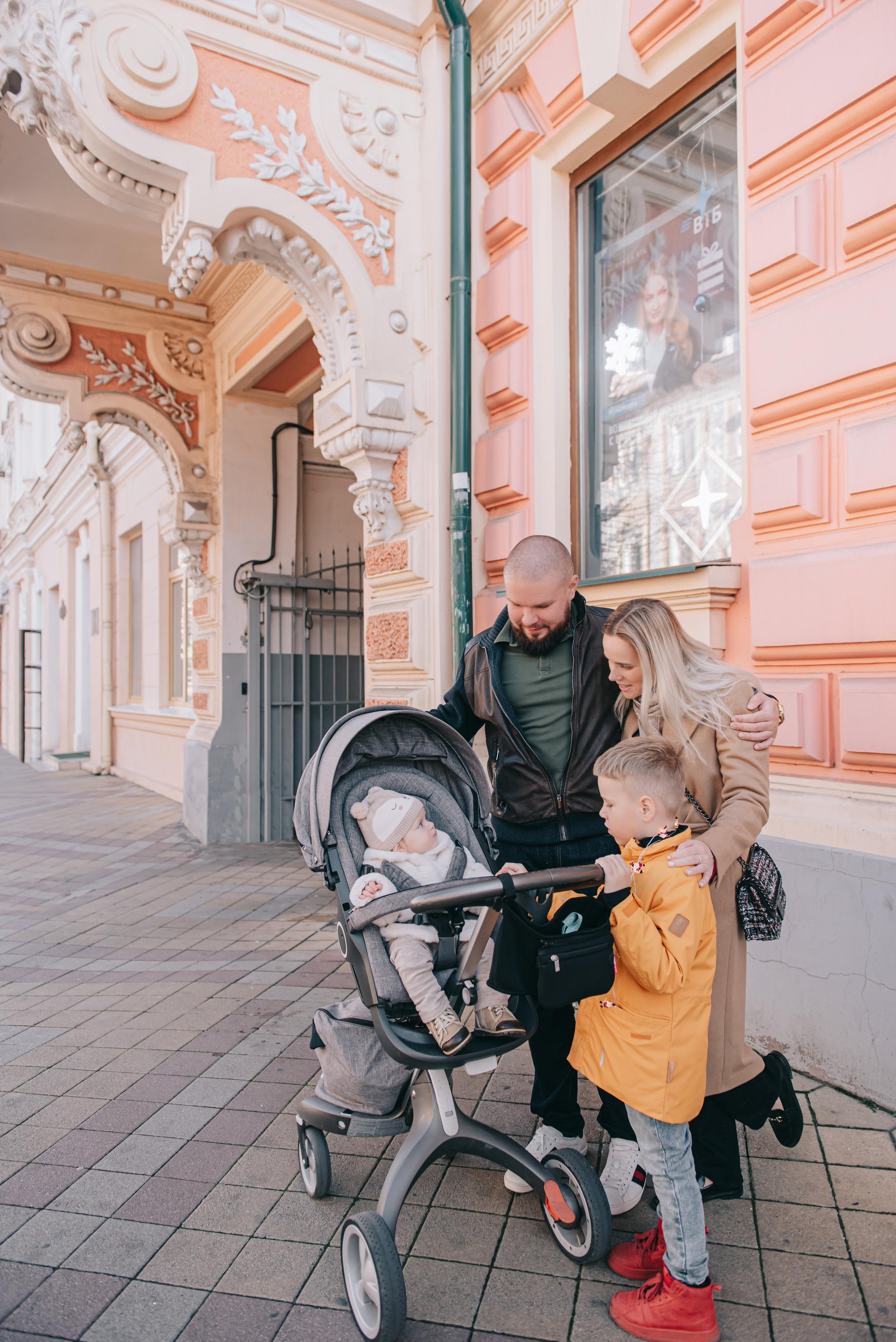 Семейная съемка Рябовых — новогодняя. Фотограф в Краснодаре Зеленкина Дарья