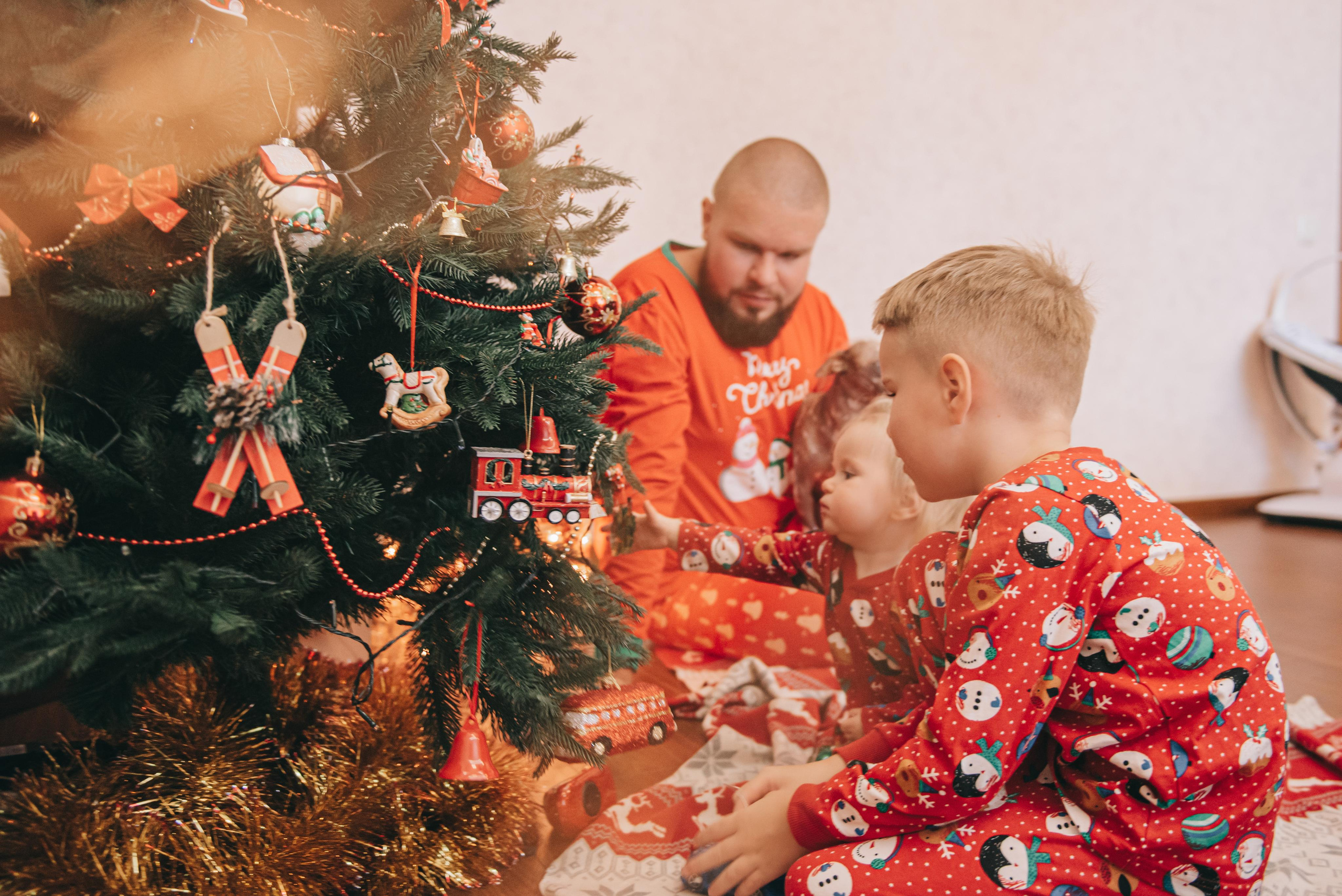 Семейная съемка Рябовых — новогодняя. Фотограф в Краснодаре Зеленкина Дарья