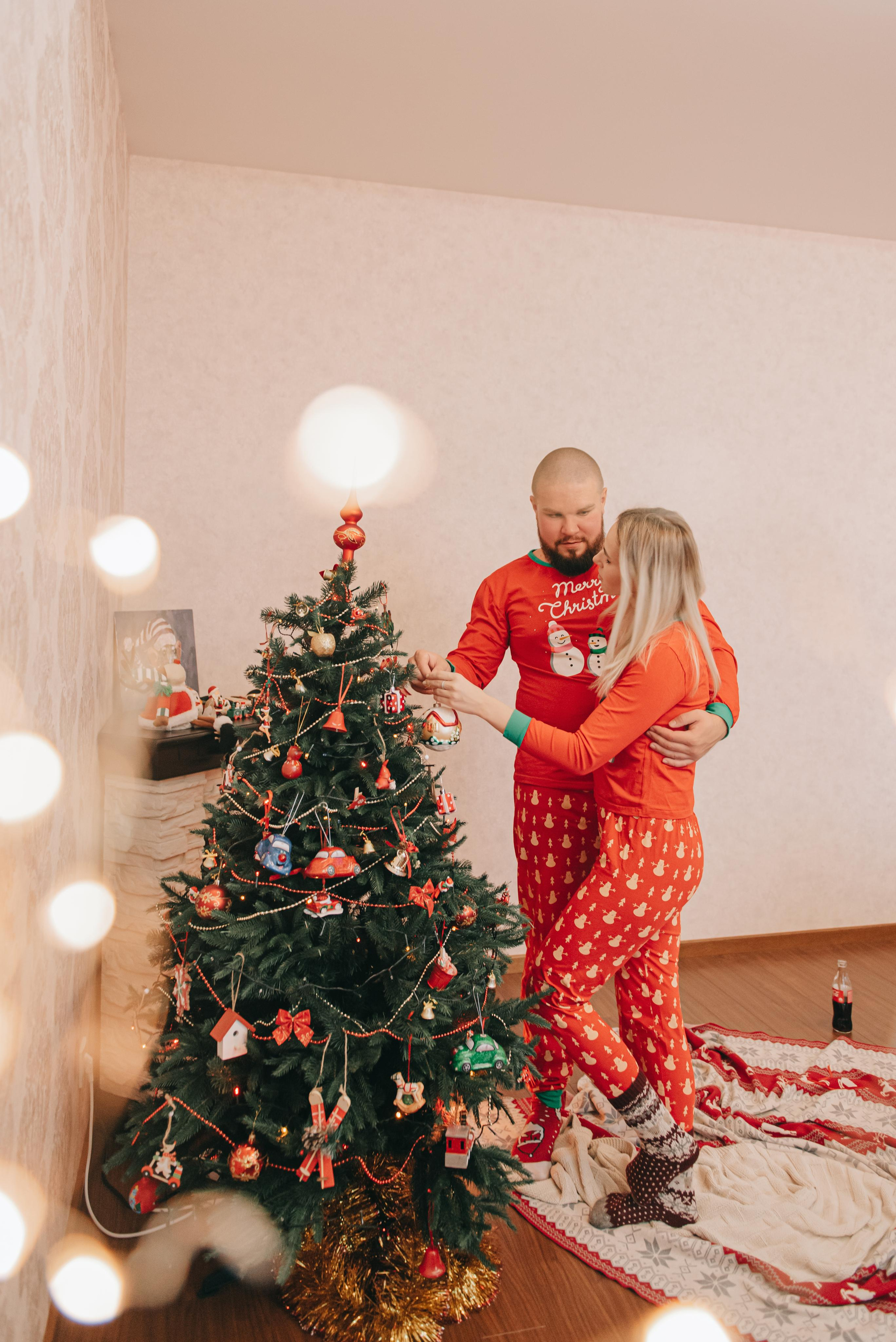 Семейная съемка Рябовых — новогодняя. Фотограф в Краснодаре Зеленкина Дарья