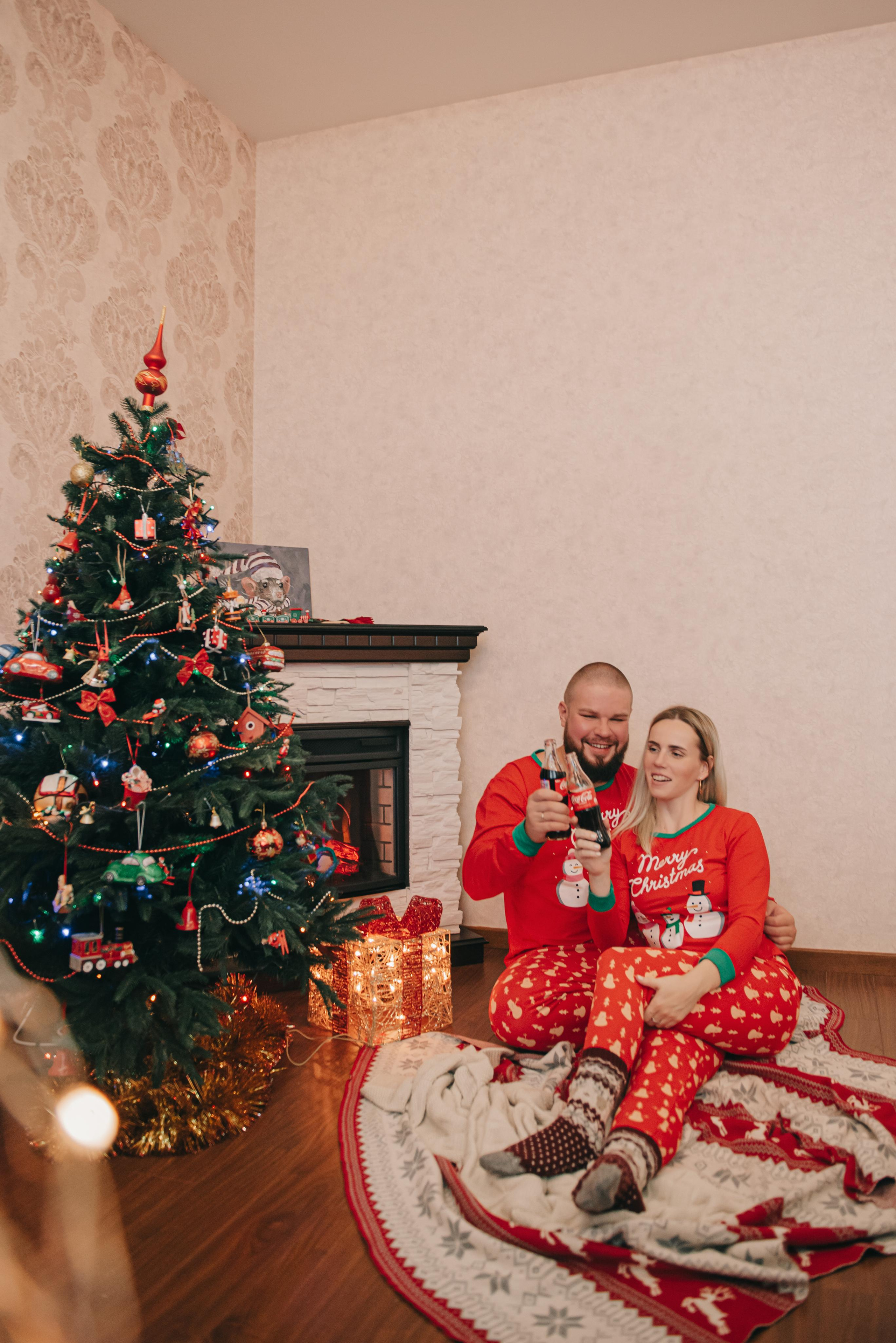 Семейная съемка Рябовых — новогодняя. Фотограф в Краснодаре Зеленкина Дарья