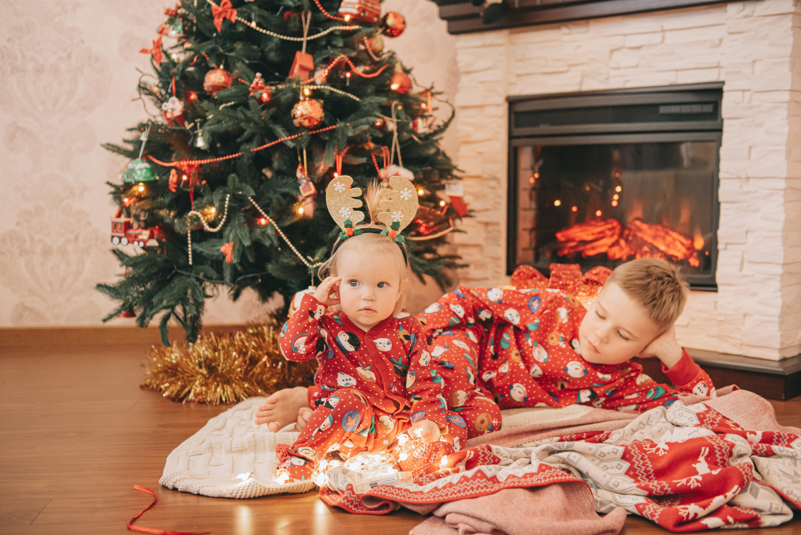 Семейная съемка Рябовых — новогодняя. Фотограф в Краснодаре Зеленкина Дарья