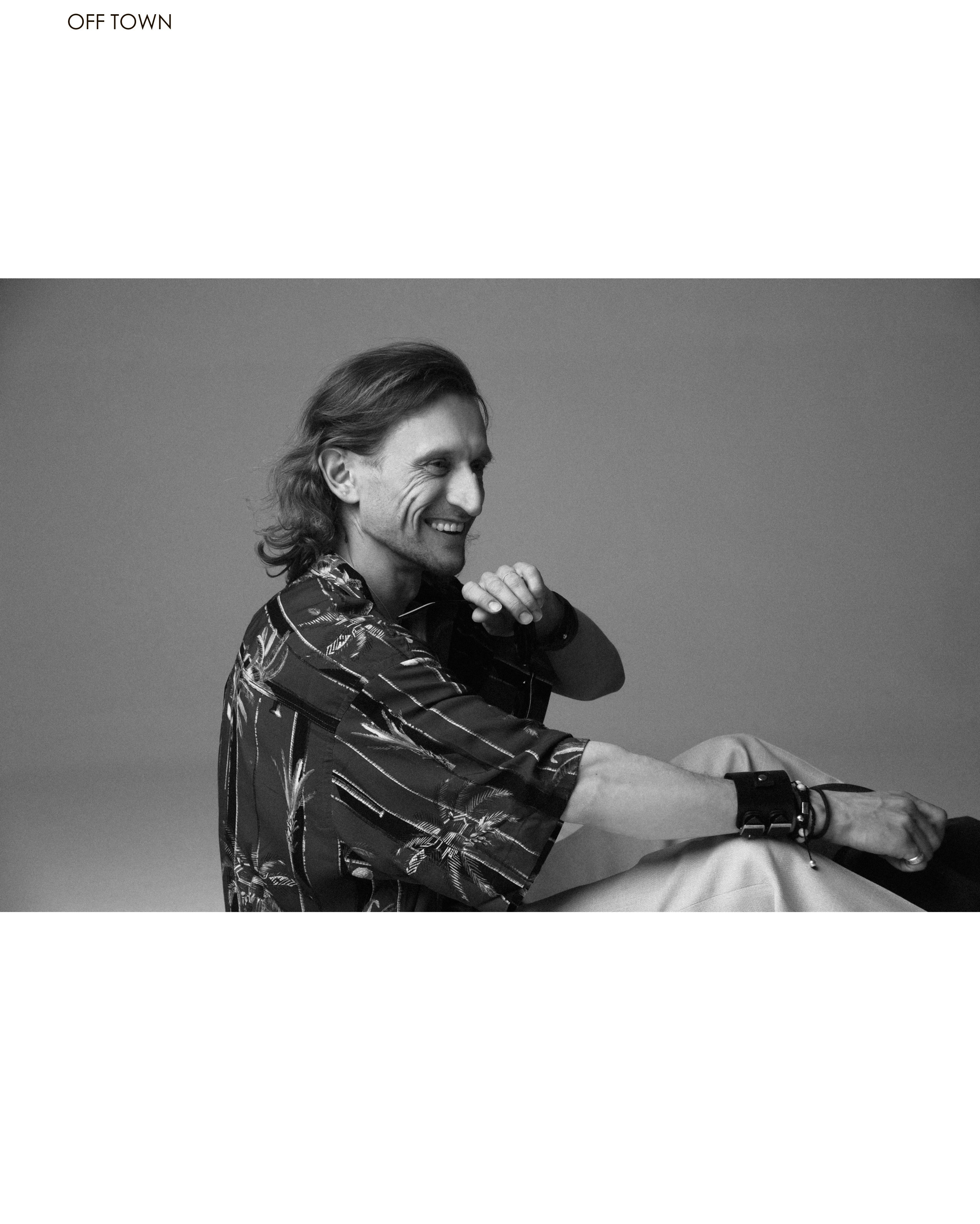 Мужской студийный портрет для журнала. Фотограф Дарья Едапина Новосибирск