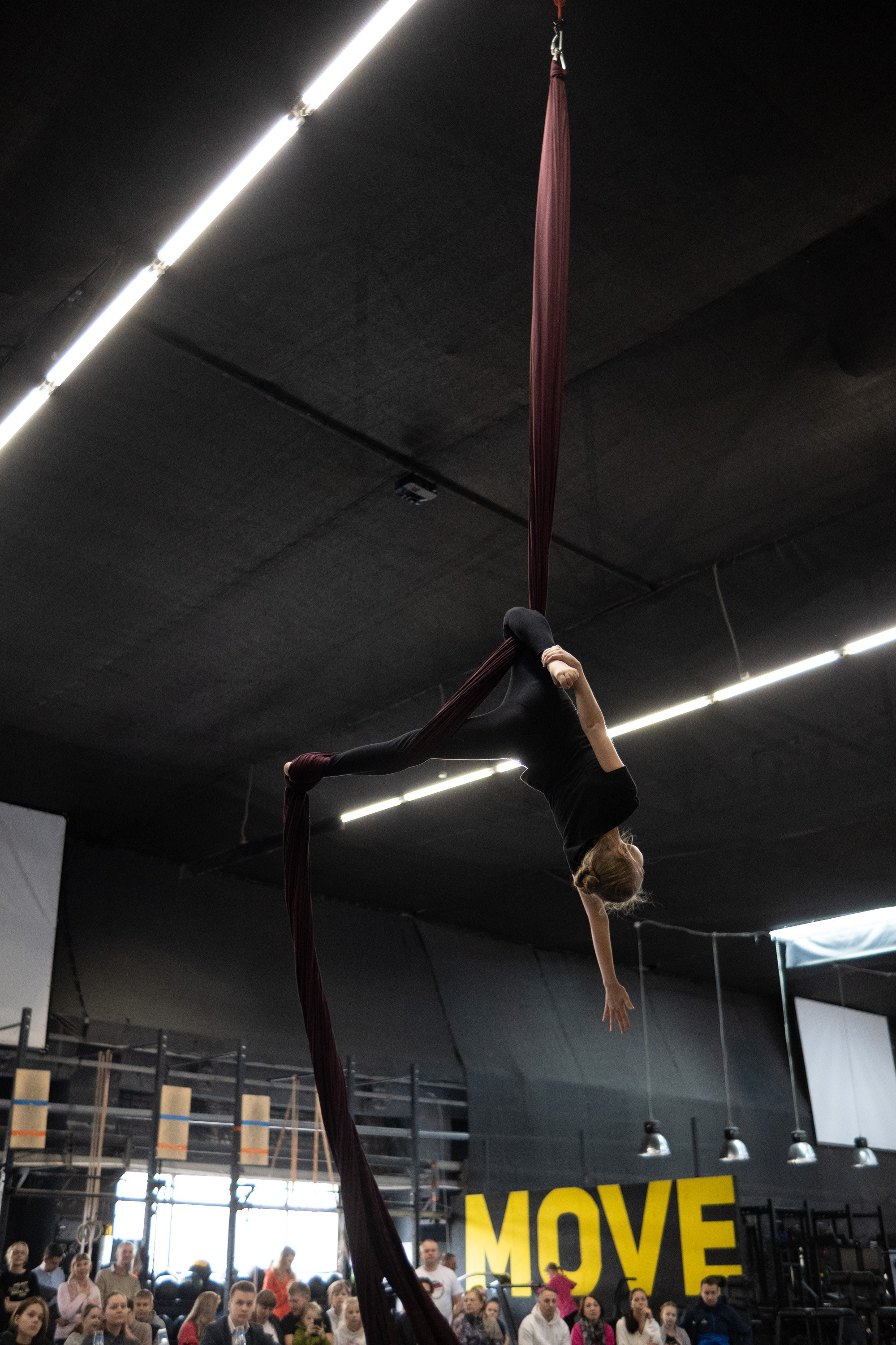 Внутриклубные соревнования по воздушной гимнастике 02.04.23