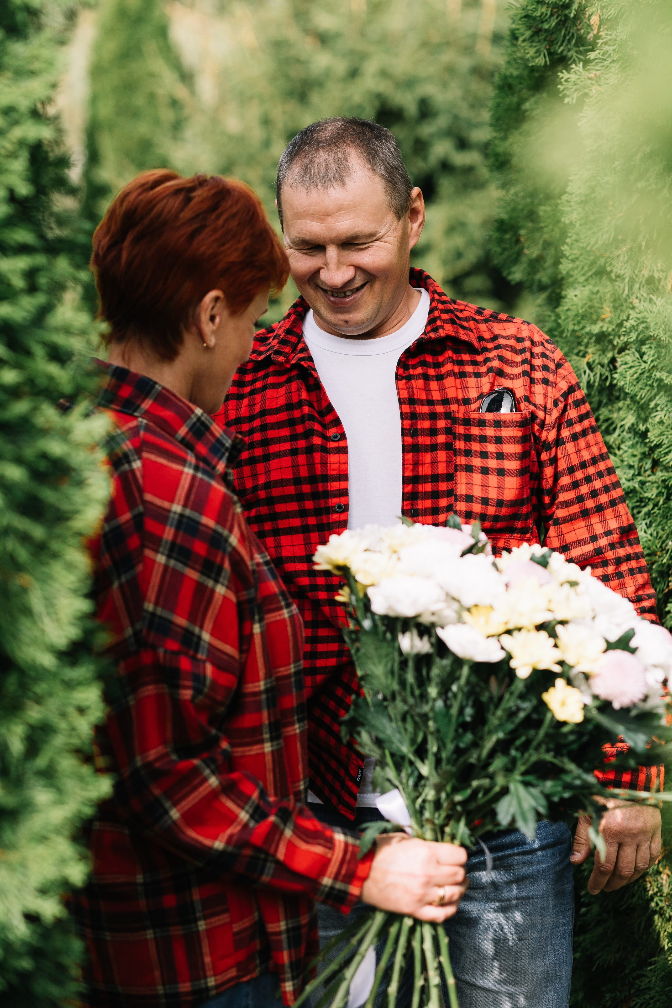 фотосессия пара 50 лет прогулка