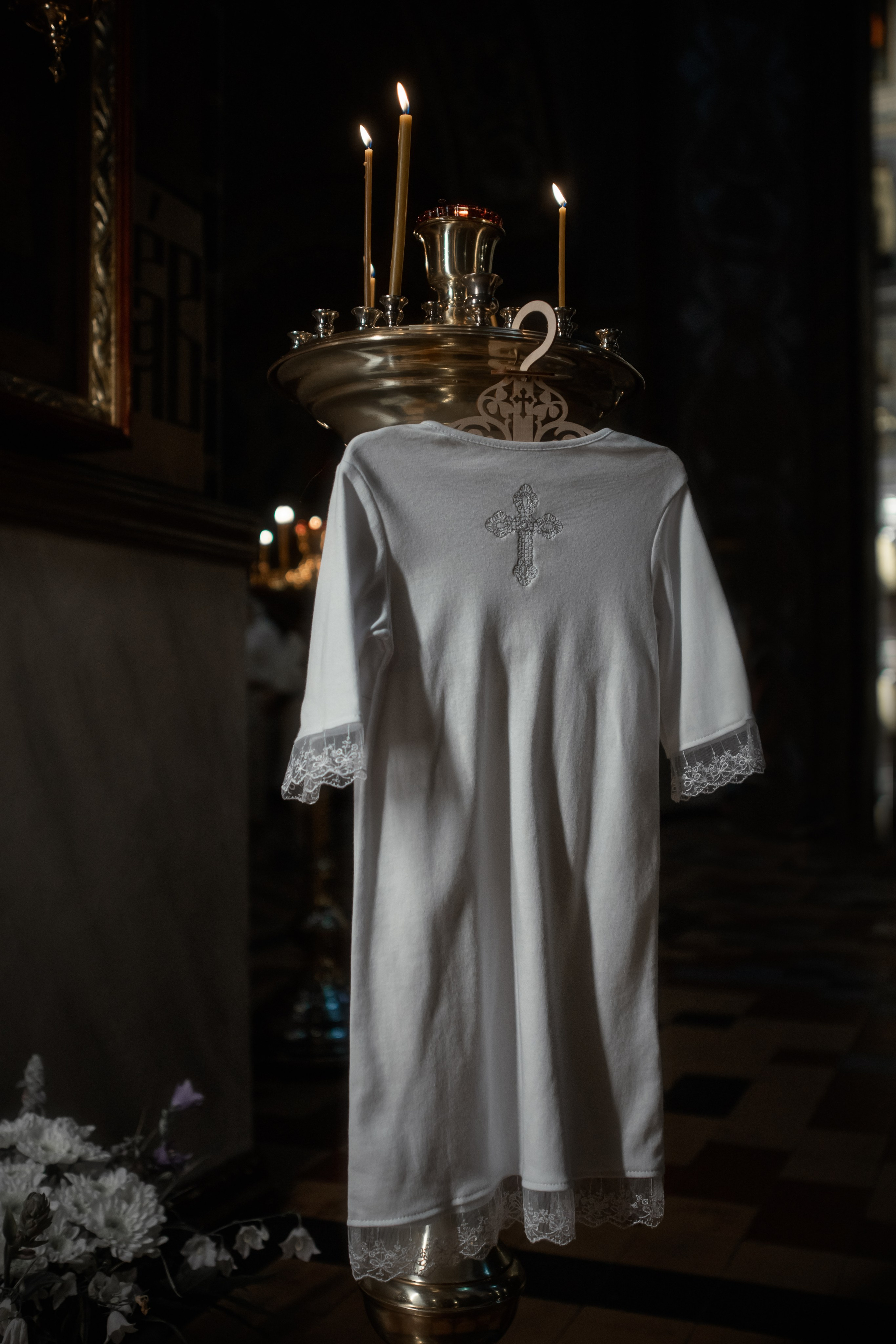 крестильная рубашка