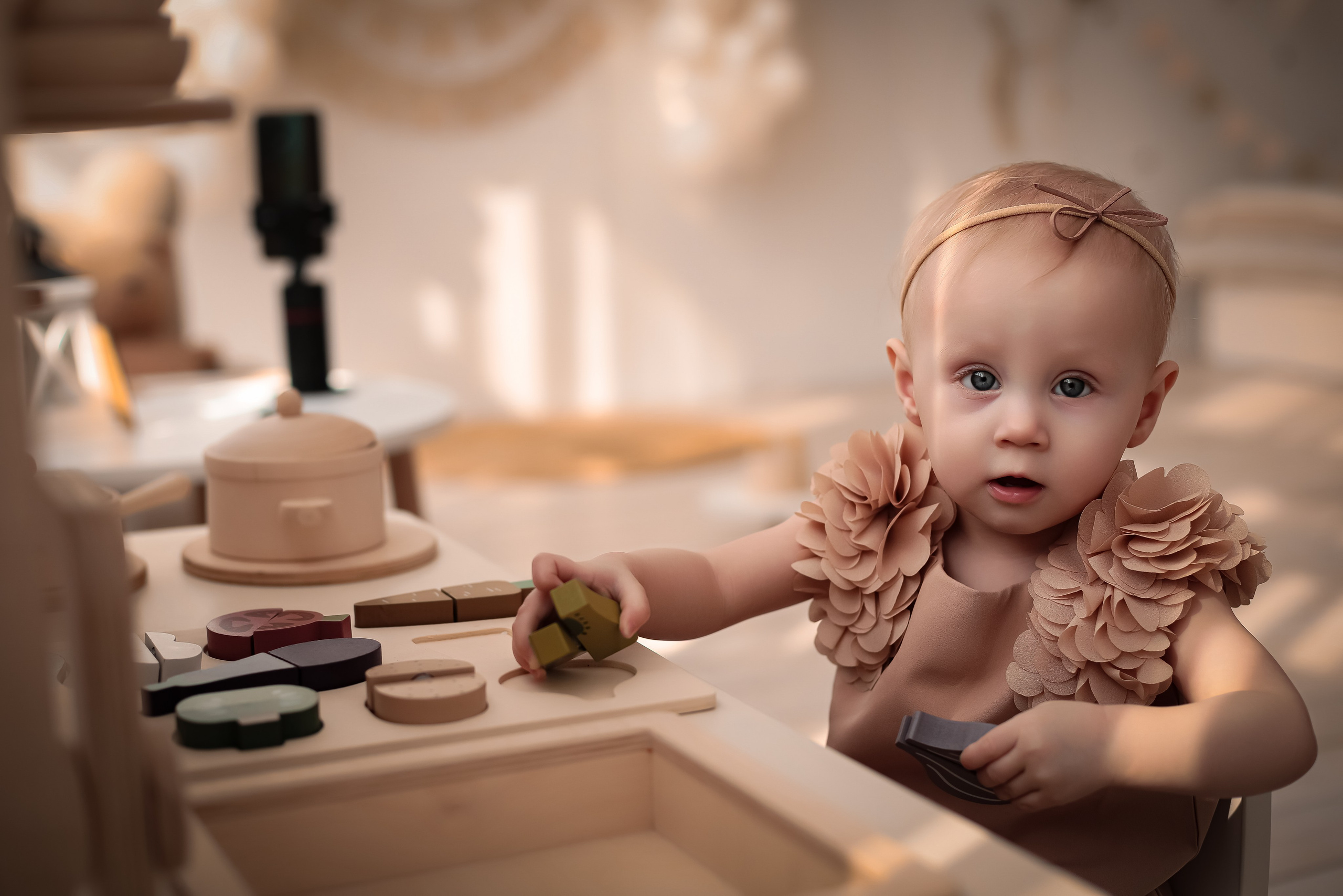 1 годик Эмилии. Фотограф г. Хабаровск. Семейные и индивидуальные съёмки