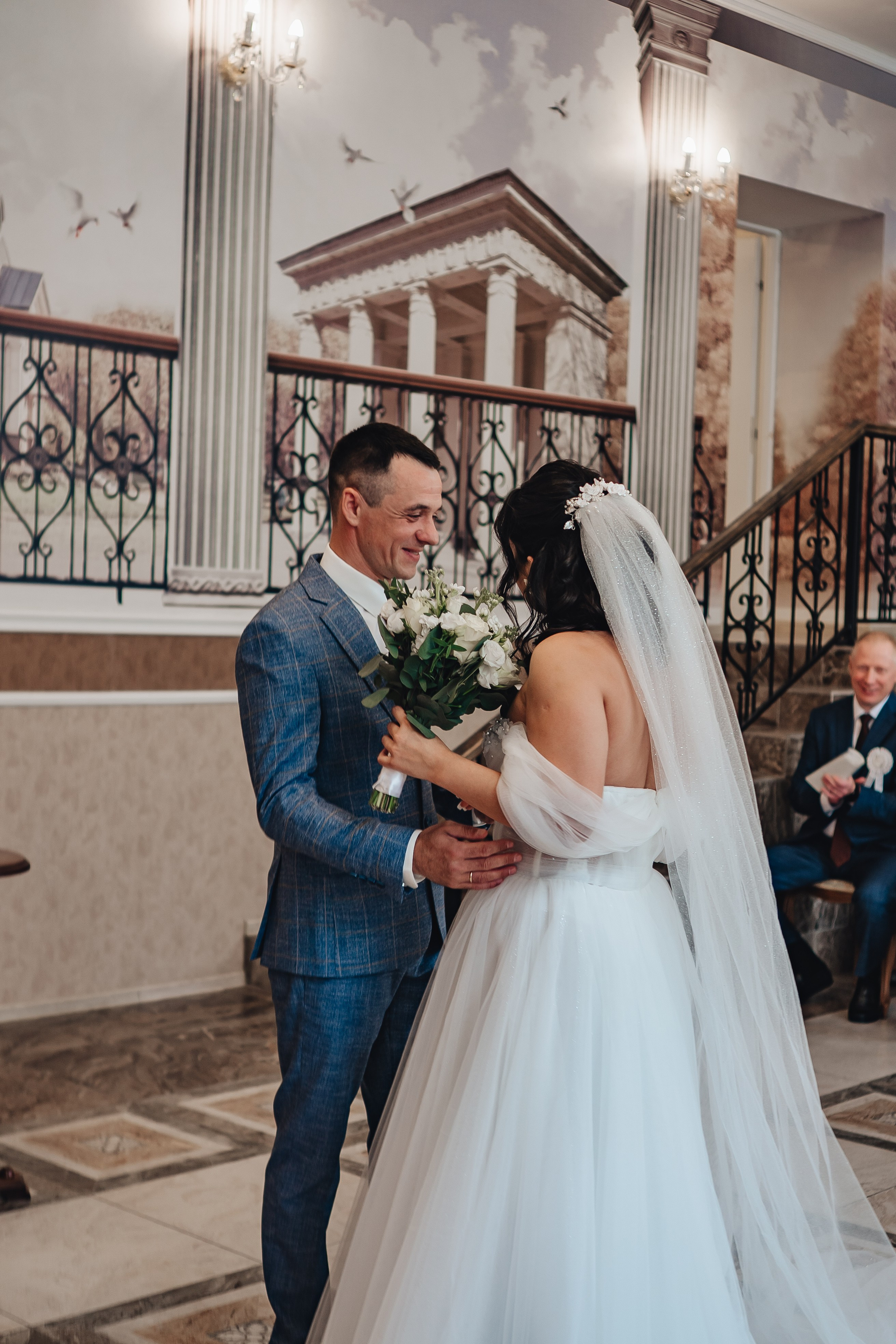 СВАДЕБНАЯ СЬЕМКА В ЗАГСЕ НА МОСКОВСКОМ ПРОСПЕКТЕ. Профессиональный фотограф, Санкт-Петербург — Виктория Богомолова