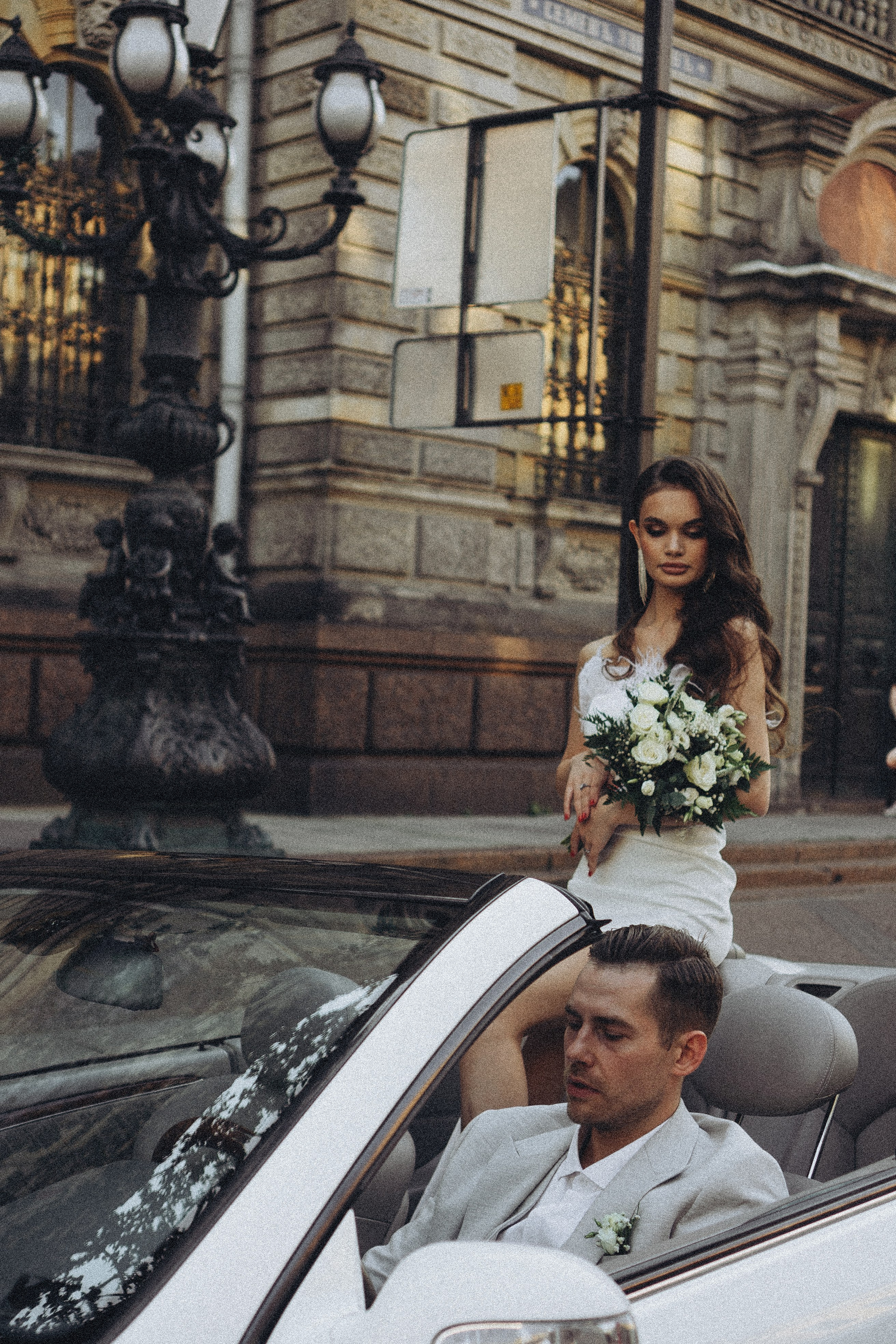 Свадебная сьемка у академии Штиглица. Профессиональный фотограф, Санкт-Петербург — Виктория Богомолова