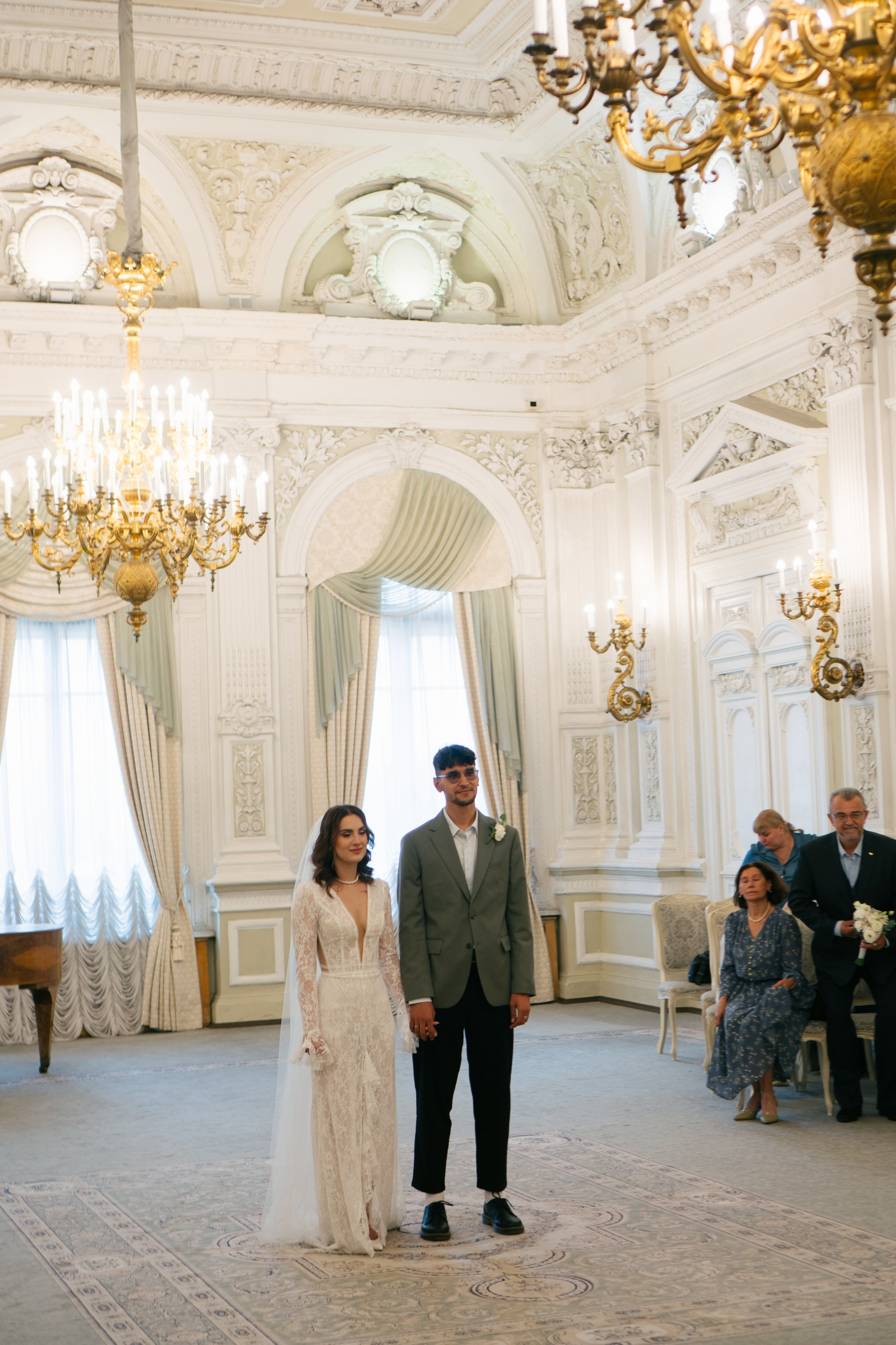 СВАДЕБНАЯ СЬЕМКА В ПЕРВОМ ДВОРЦЕ БРАКОСОЧЕТАНИЯ. Профессиональный фотограф, Санкт-Петербург — Виктория Богомолова