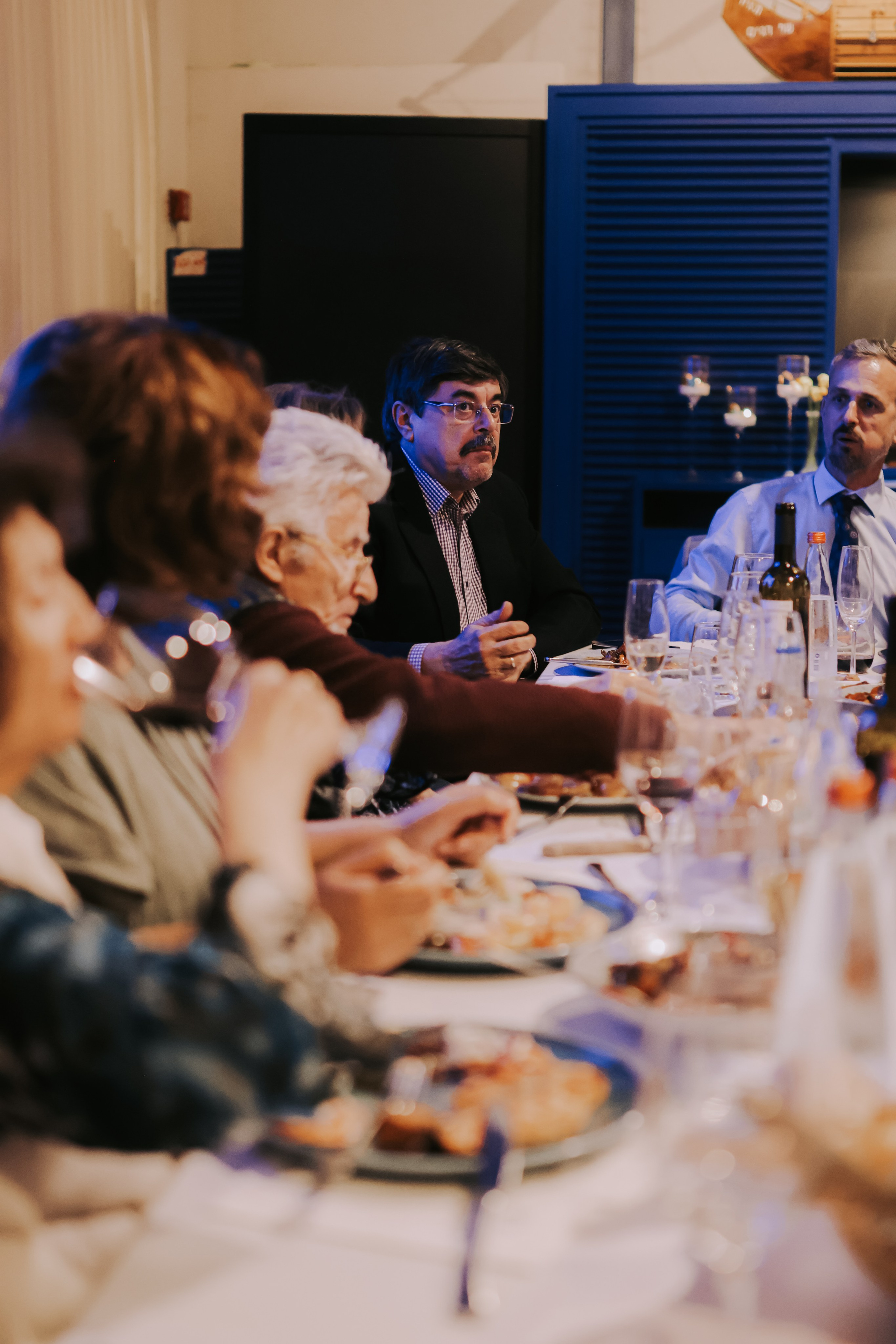 Engagement dinner, Bat Yam | December 2025. Photographer in Israel Alice Milchin