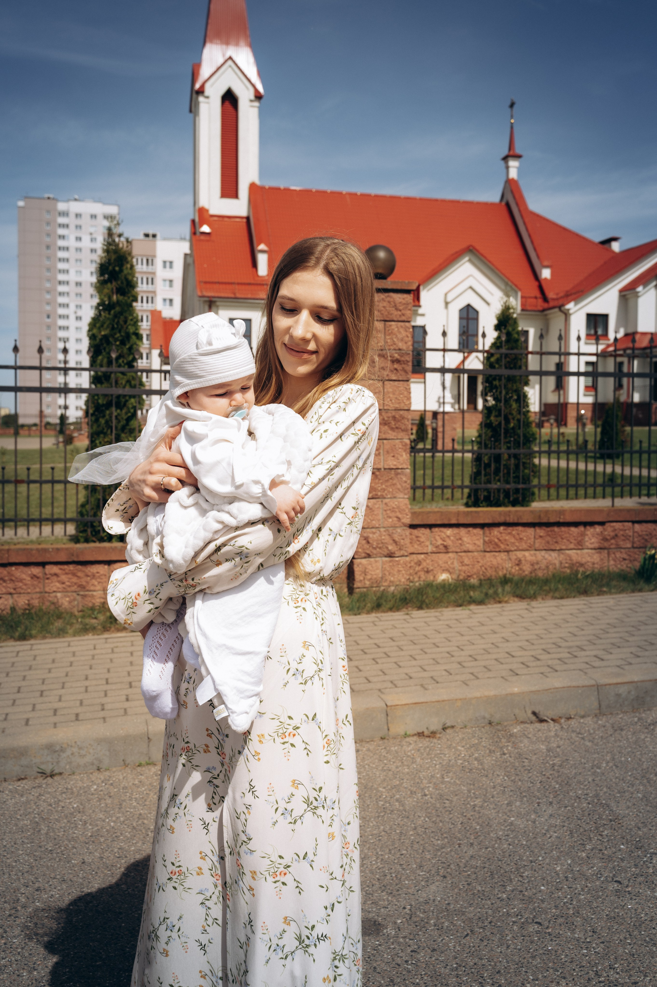Крещение Леи (Костёл Святого Духа). Семейный фотограф в Минске Дарья Дреко