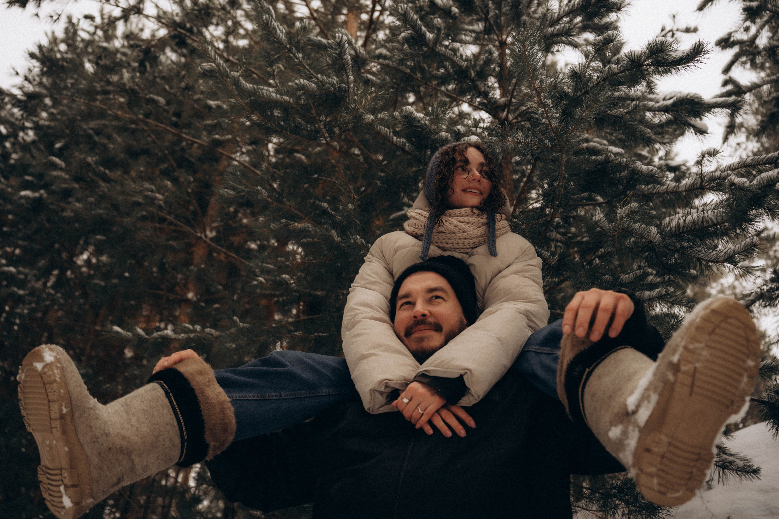 Романтичный снегопад. Алиса Никитцова | Фотограф в Казани