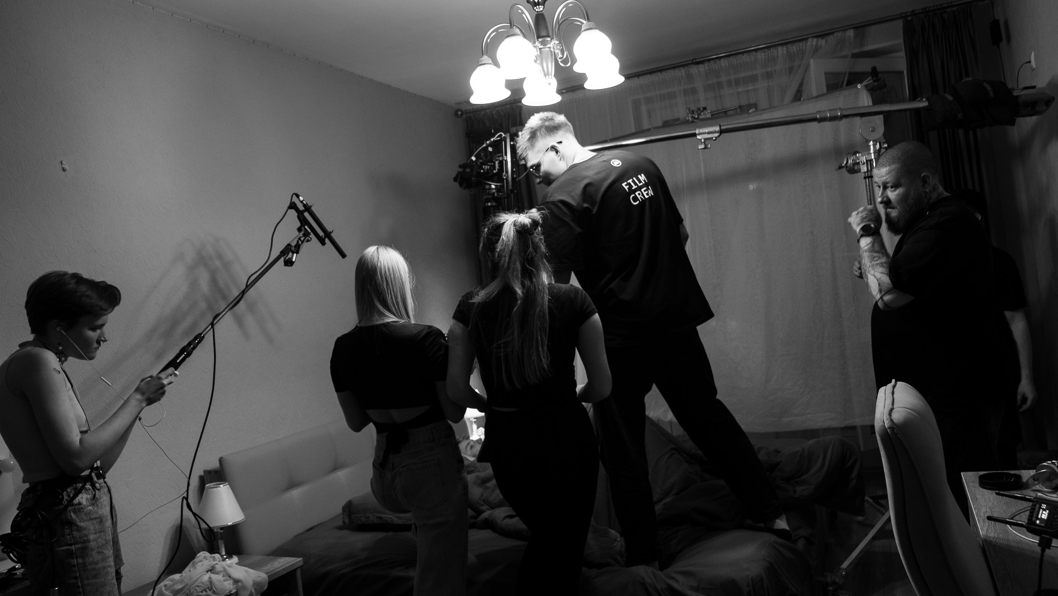 Backstage. Fotografo a Mosca con un’atmosfera notturna di foto