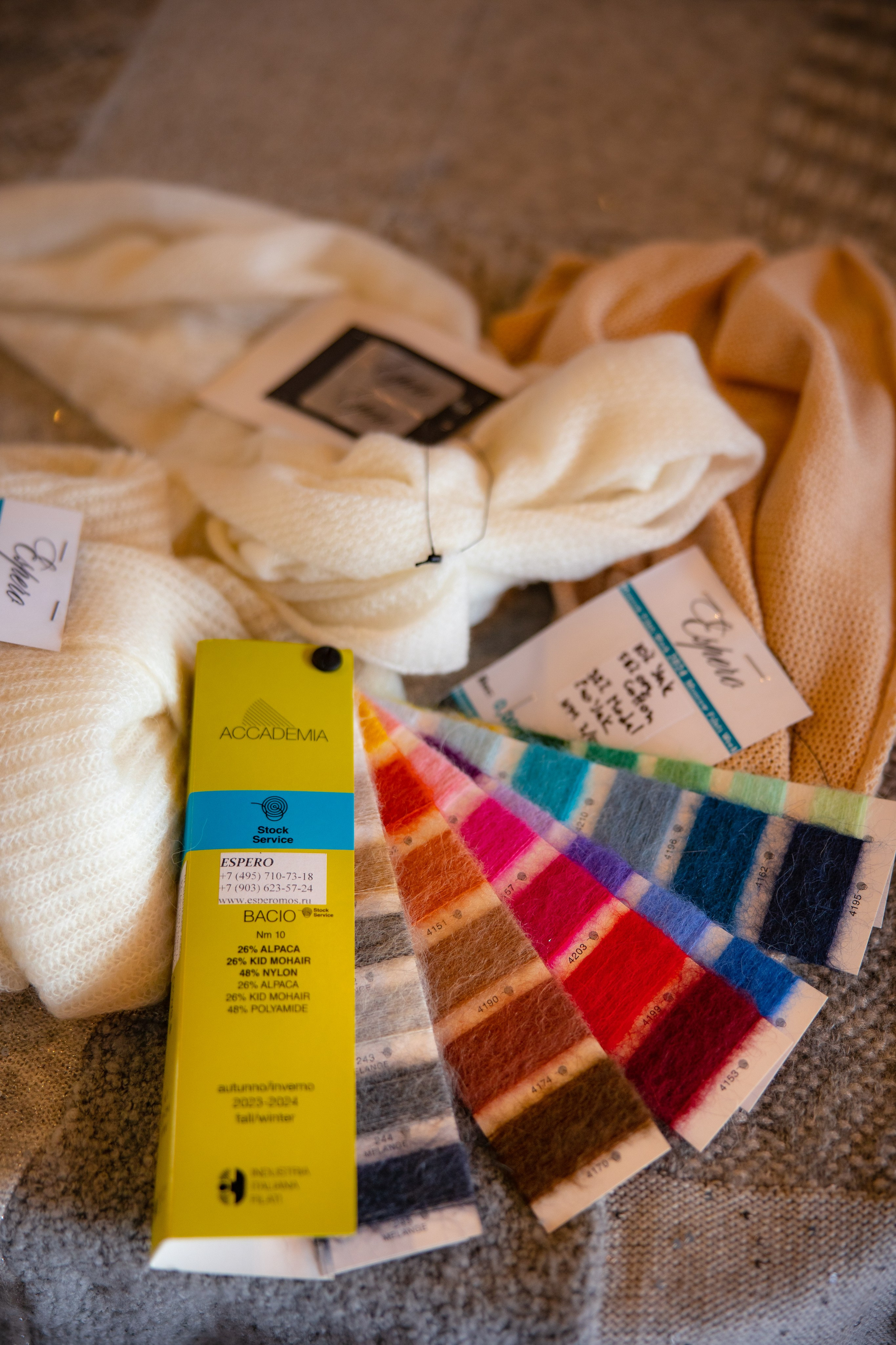 Выставка Espero Moscow Filati Week. Фотограф Москва