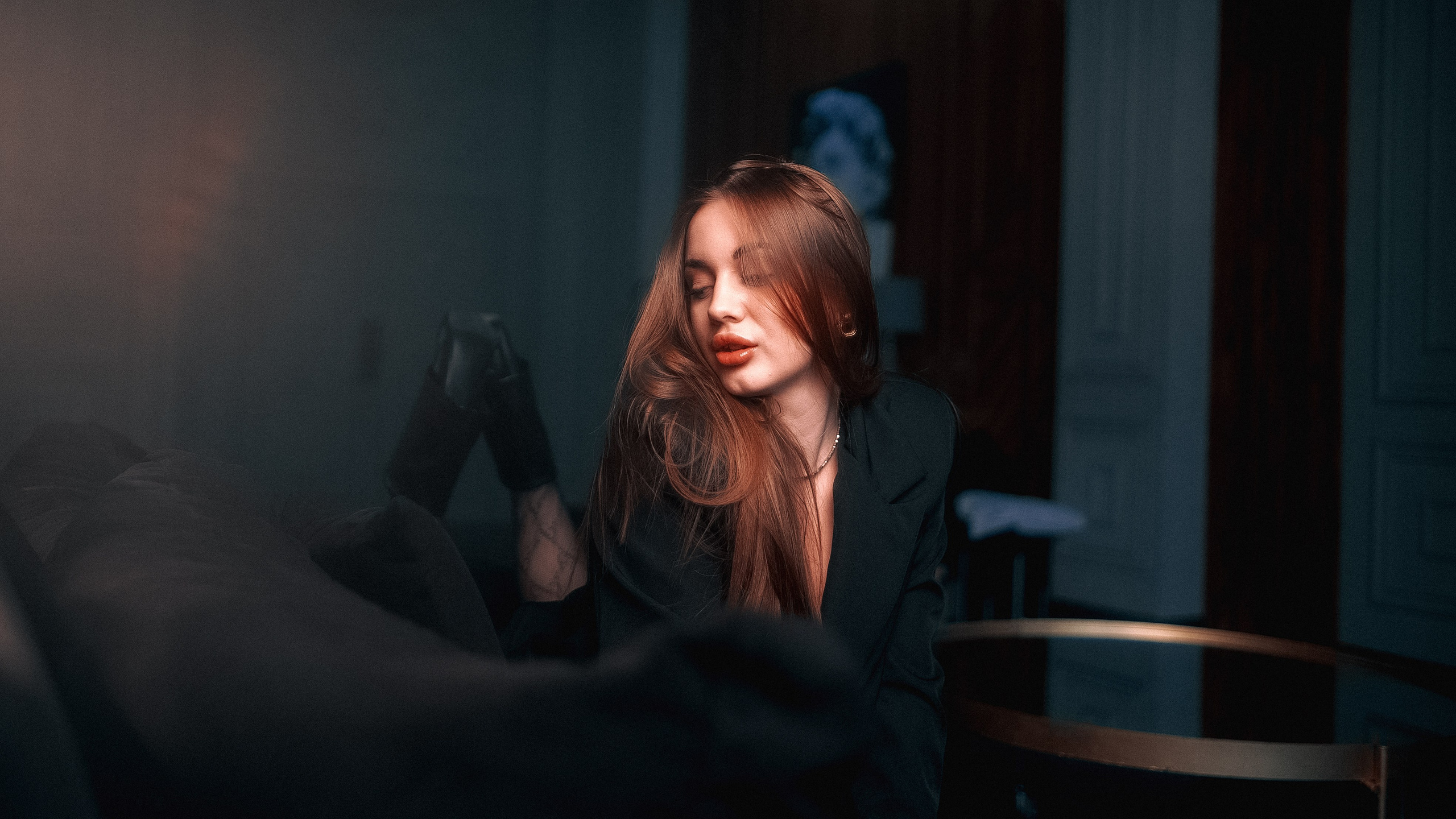 Фотосессия в студии для Полины в Новосибирске. Фотограф в Новосибирске Владислав Унтерберг