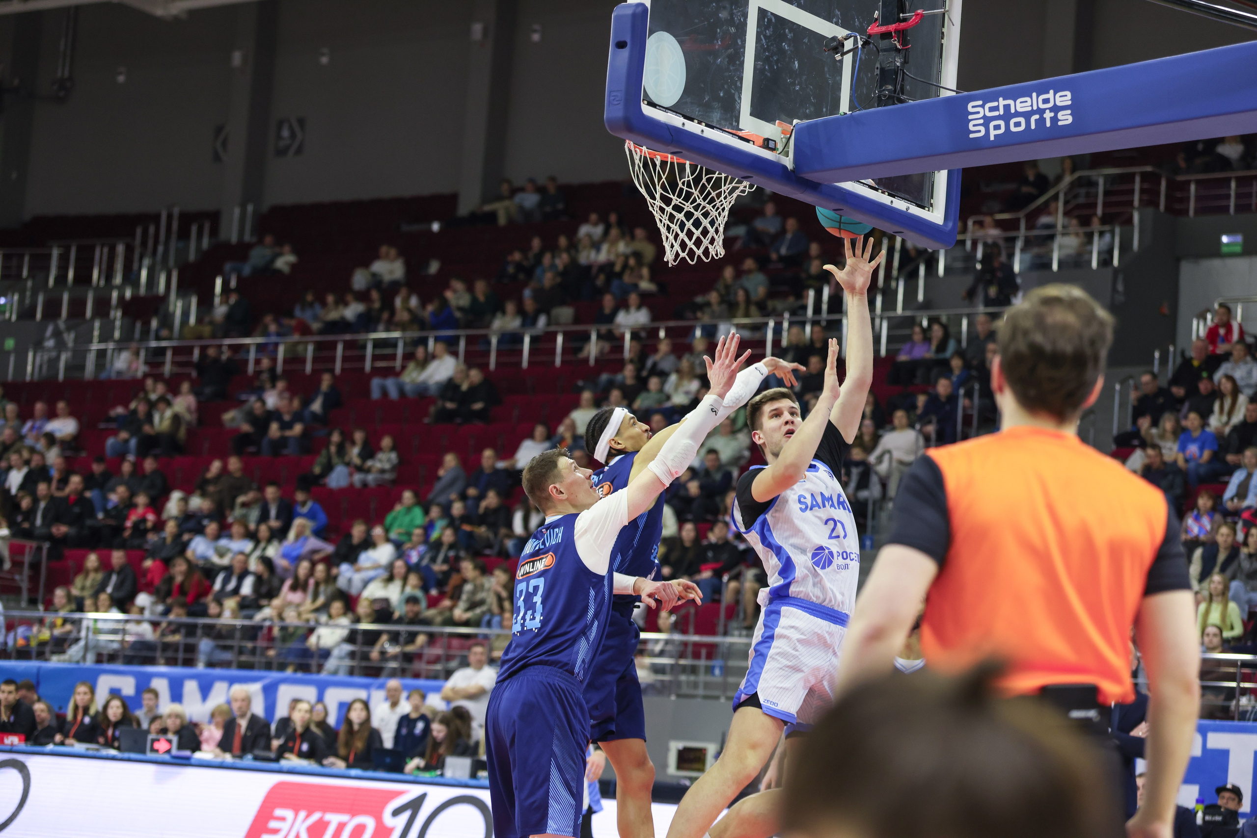 Баскетбол. Самара — Зенит. Единая лига ВТБ. Спортивный фотограф в Самаре