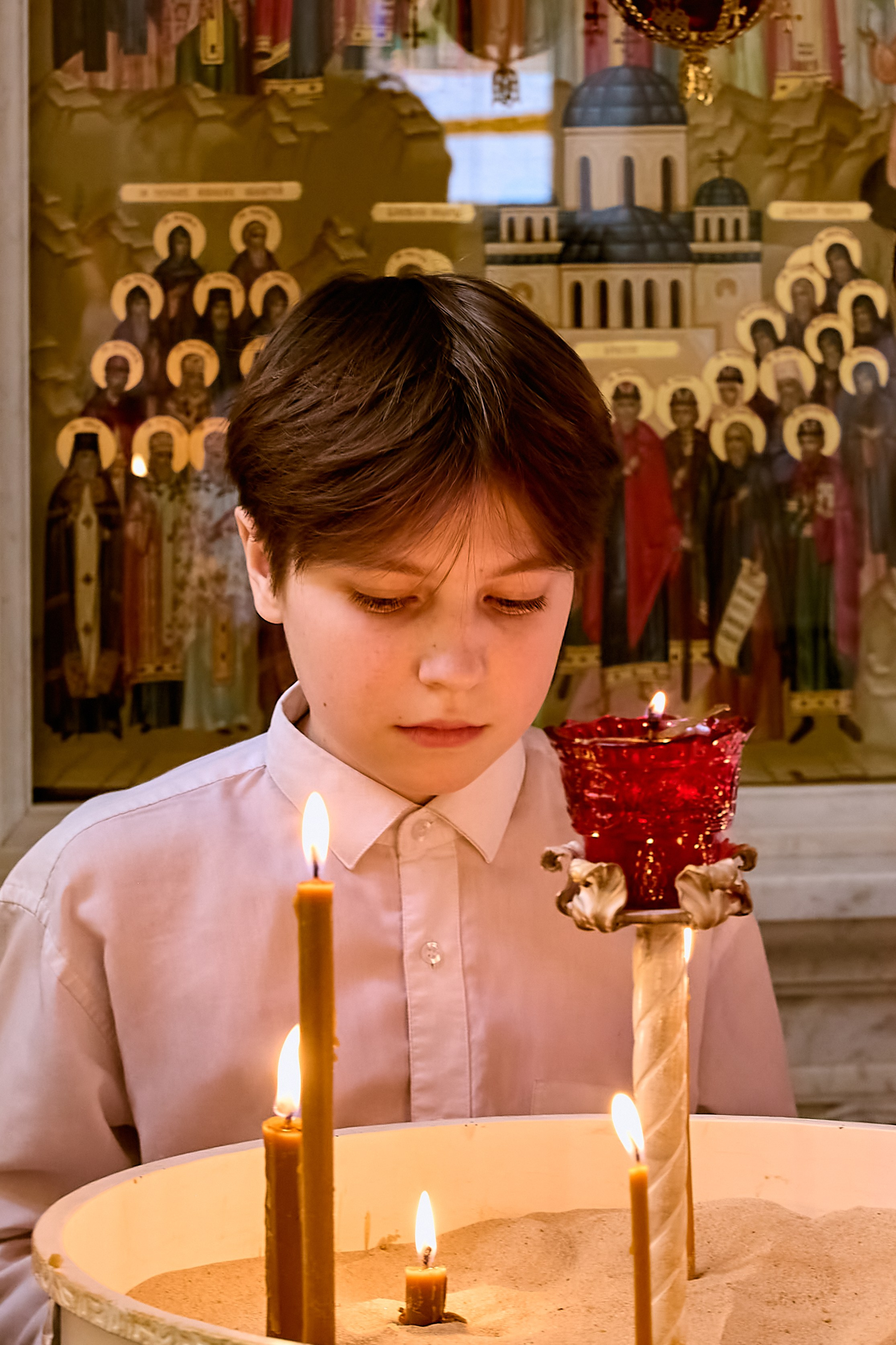 Лица Храма Детский Портрет в Храме