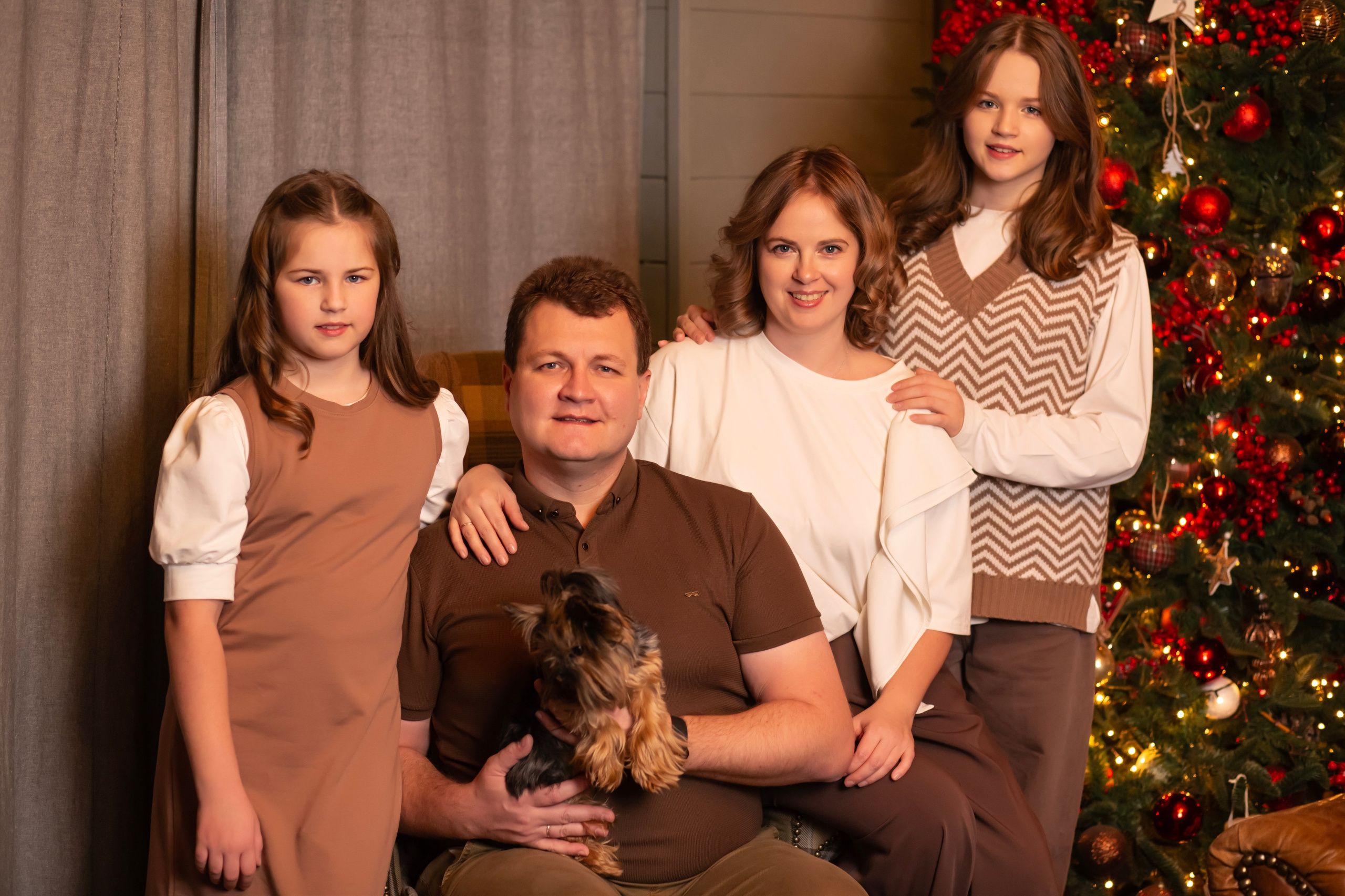 Новый год 2025. Семейный и детский фотограф в Москве и МО — Александра