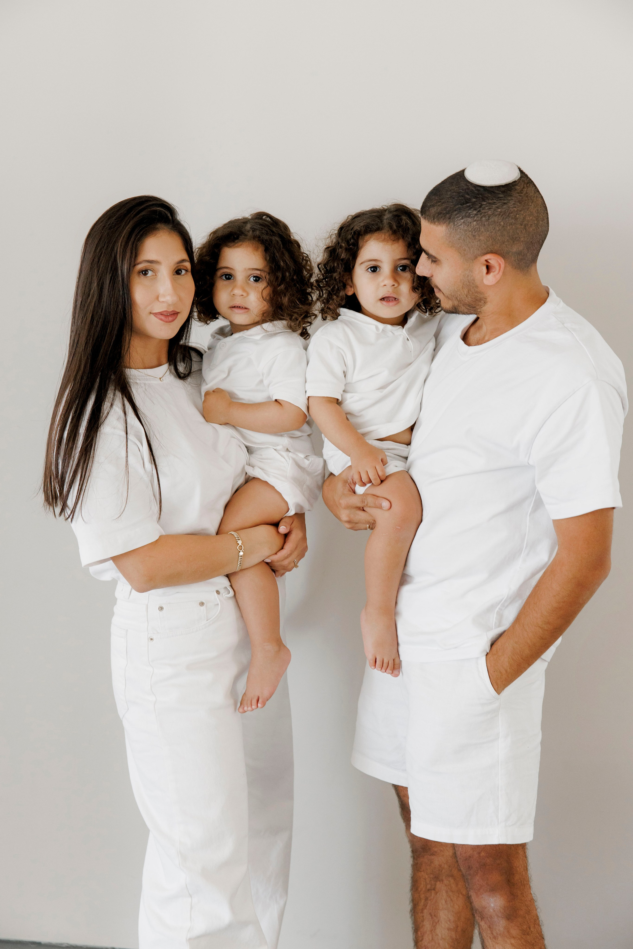 Family photoshoot inside the studio in Hadera. Wedding and family photographer