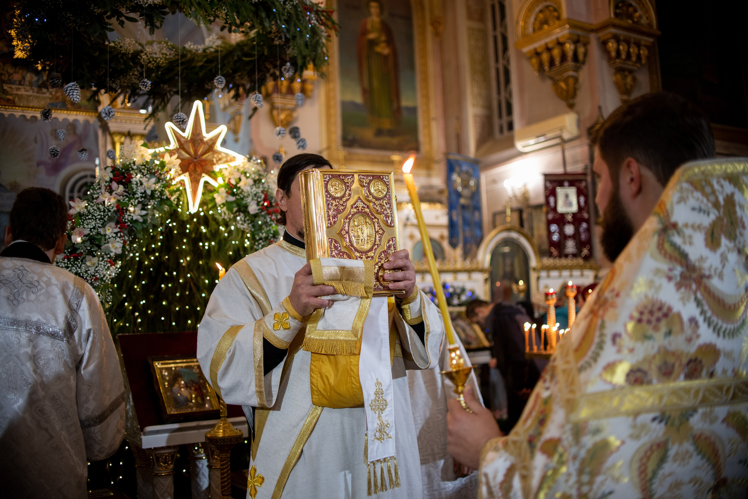 Литургия на Рождество 6.01.2023. Семейный и свадебный фотограф в Феодосии и Коктебеле