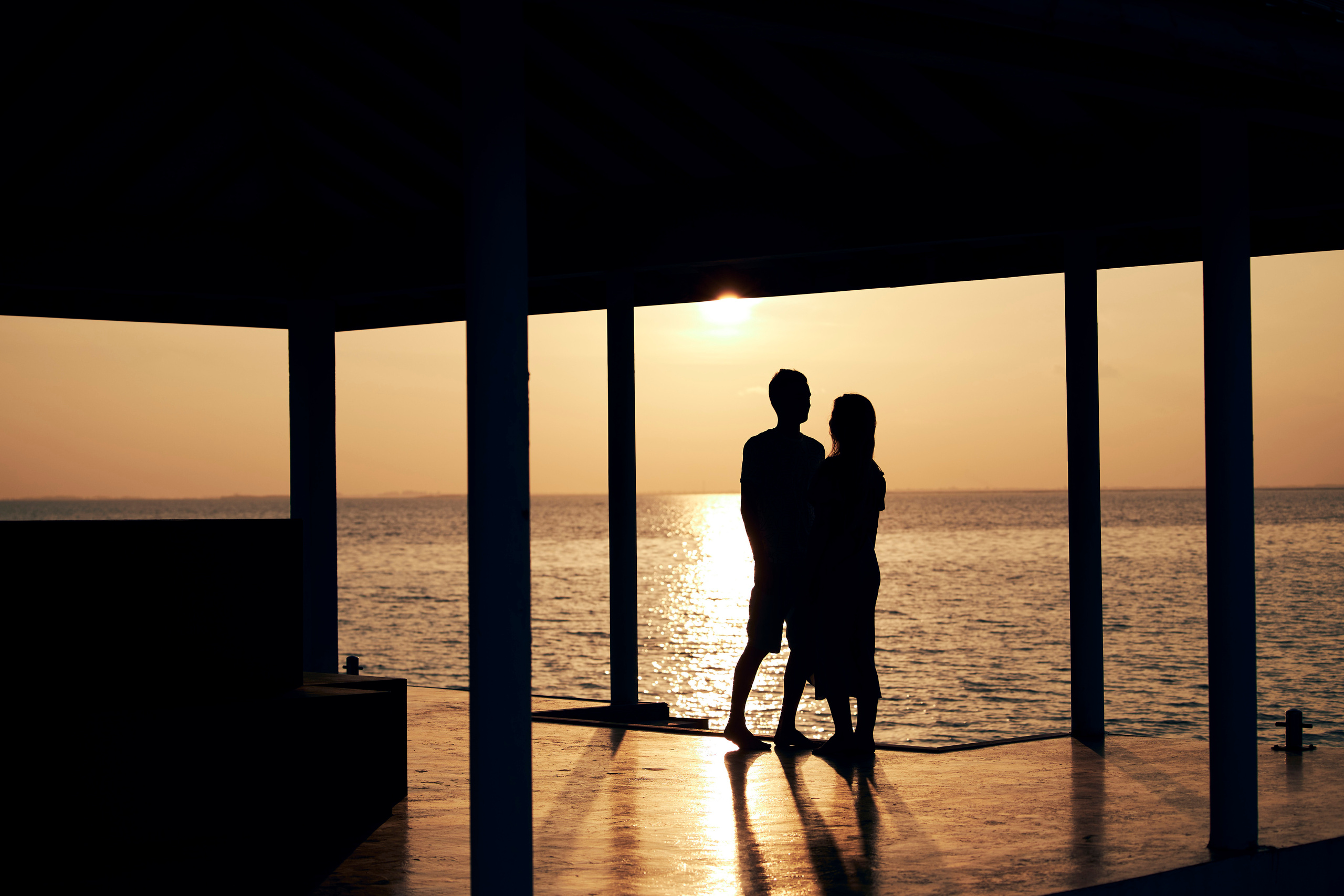 Love Story для Лизы и Вани на атолле Адду. Анна Потявина. Фотограф Москва