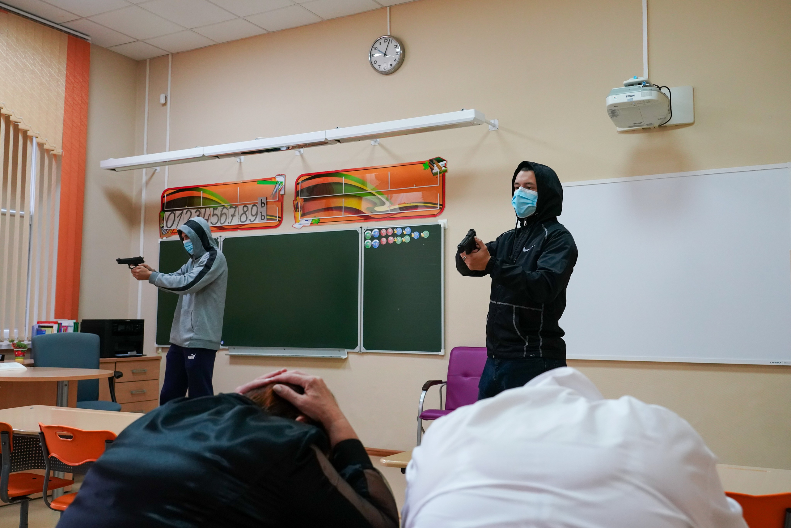 Всероссийские учения по антитеррористической угрозе. Фотограф Кемерово