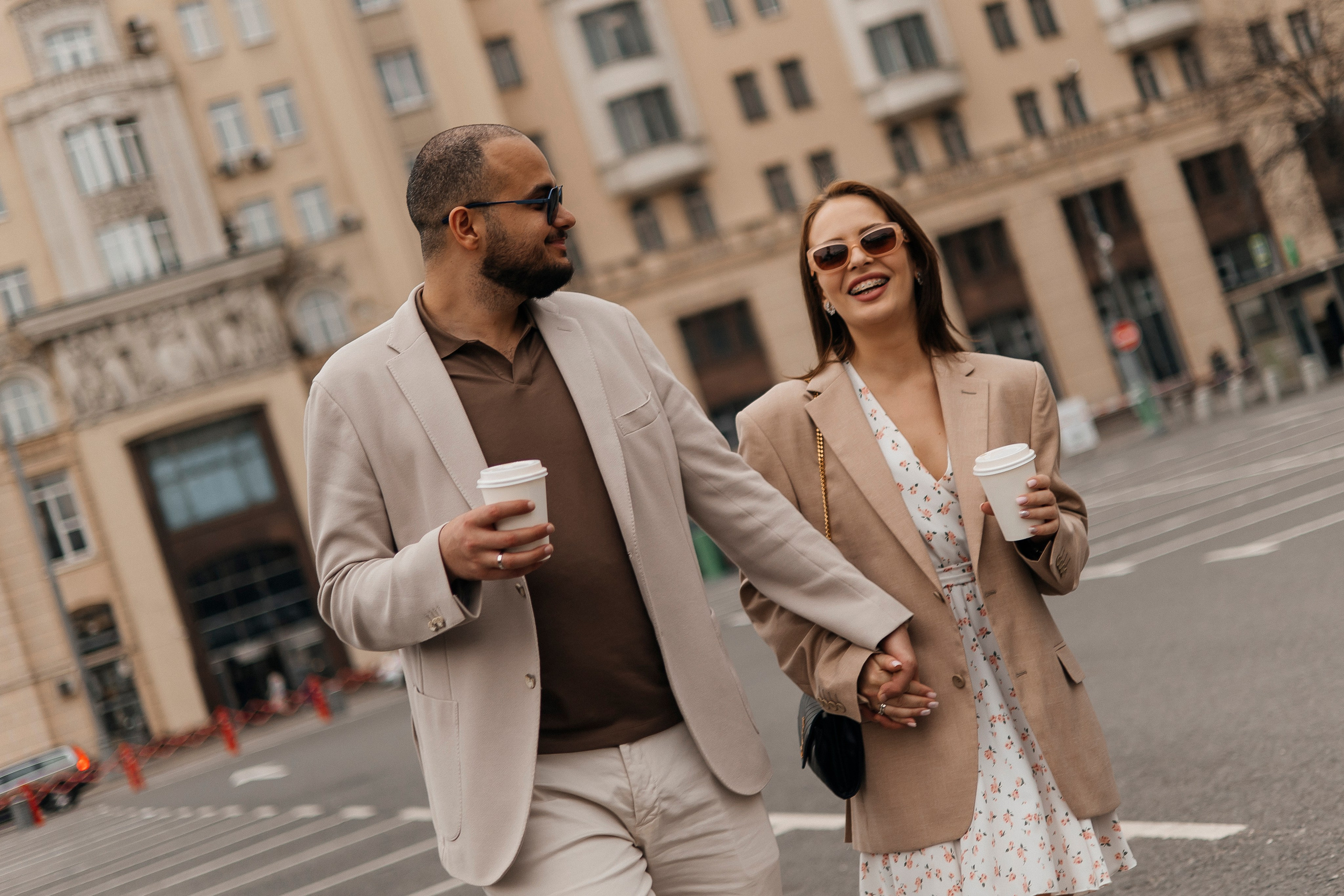 Анастасия и Мостафа (библиотека + прогулка). Фотограф в Москве Екатерина Потапова