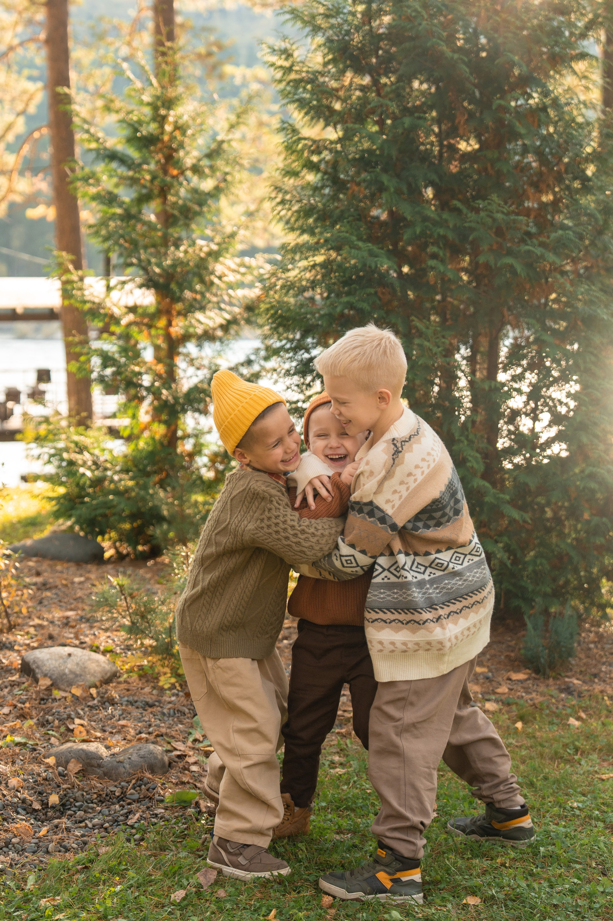 Семейная фотосессия в Москве для большой семьи. Свадебный фотограф в Москве Анна Полушина