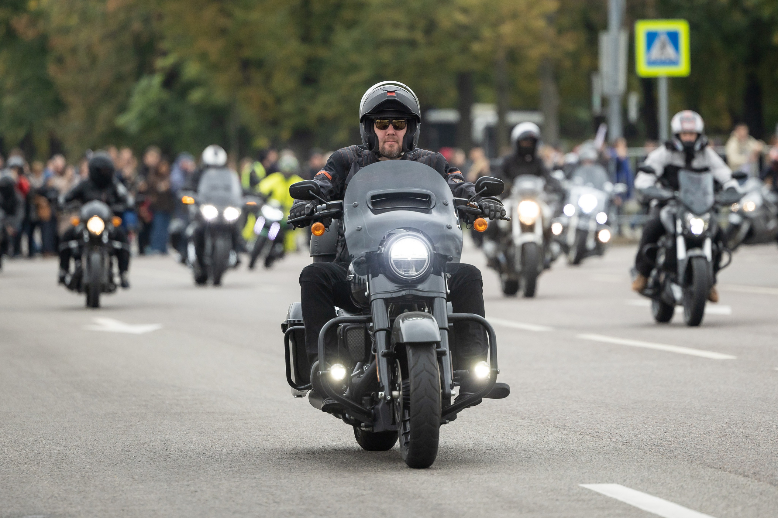 13-й Московский Мотофестиваль. Фотограф Владимир Охрименко