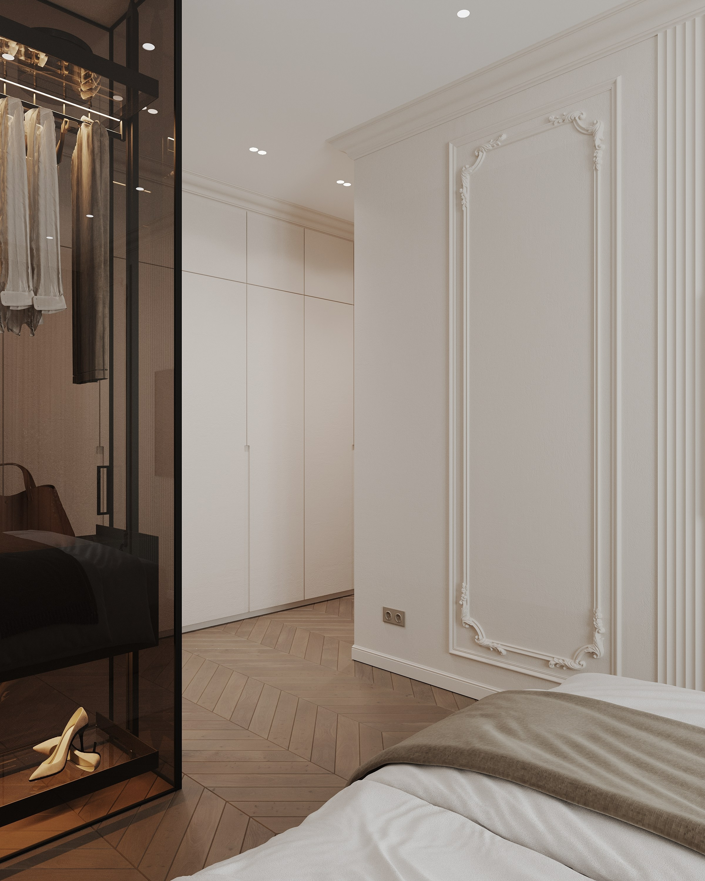 ЖК The One 65 кв.м, г. Санкт-Петербург. 3d визуализатор Анастасия Науменко