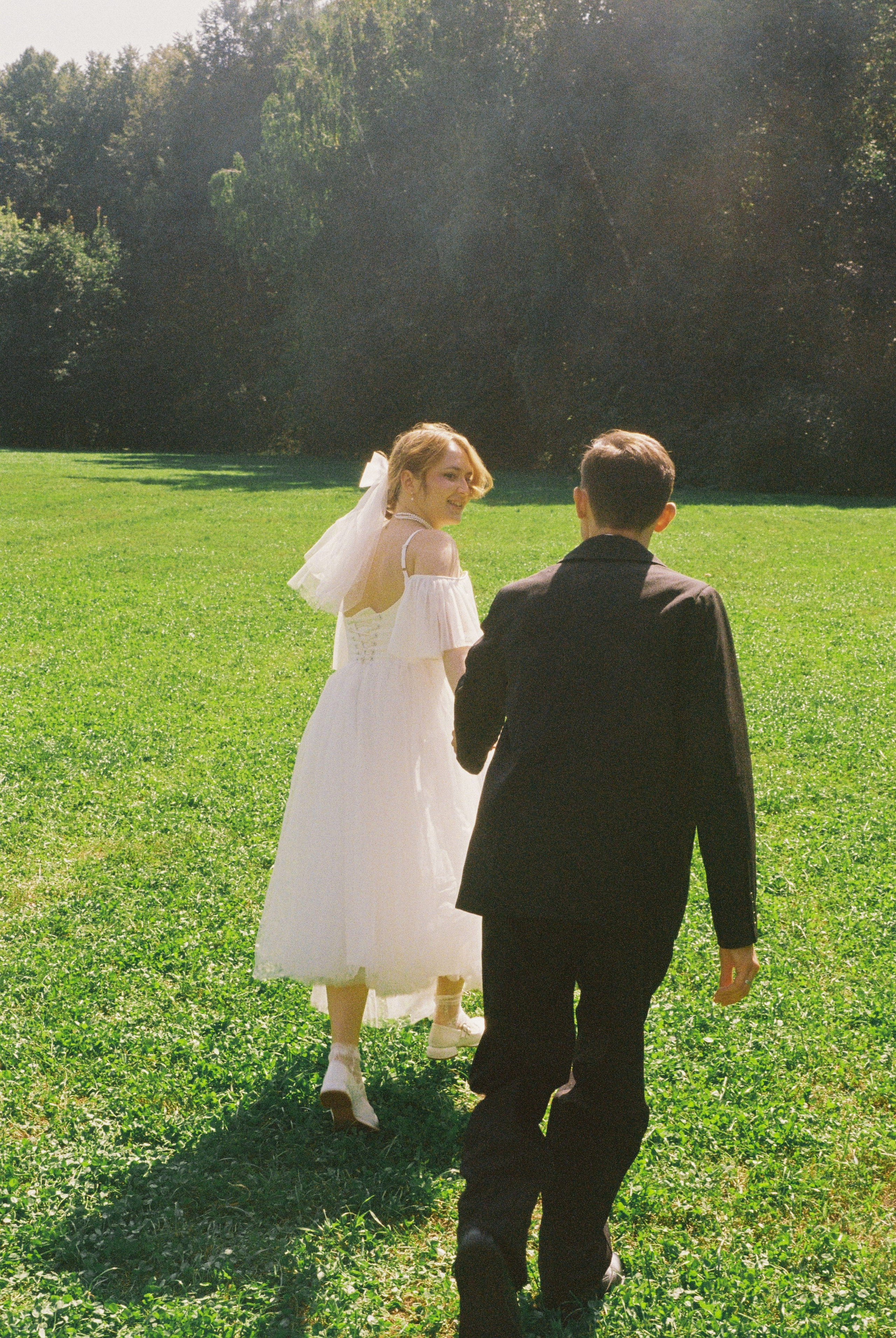 Свадебные съемки. Пленочный фотограф Алиса Шестунова