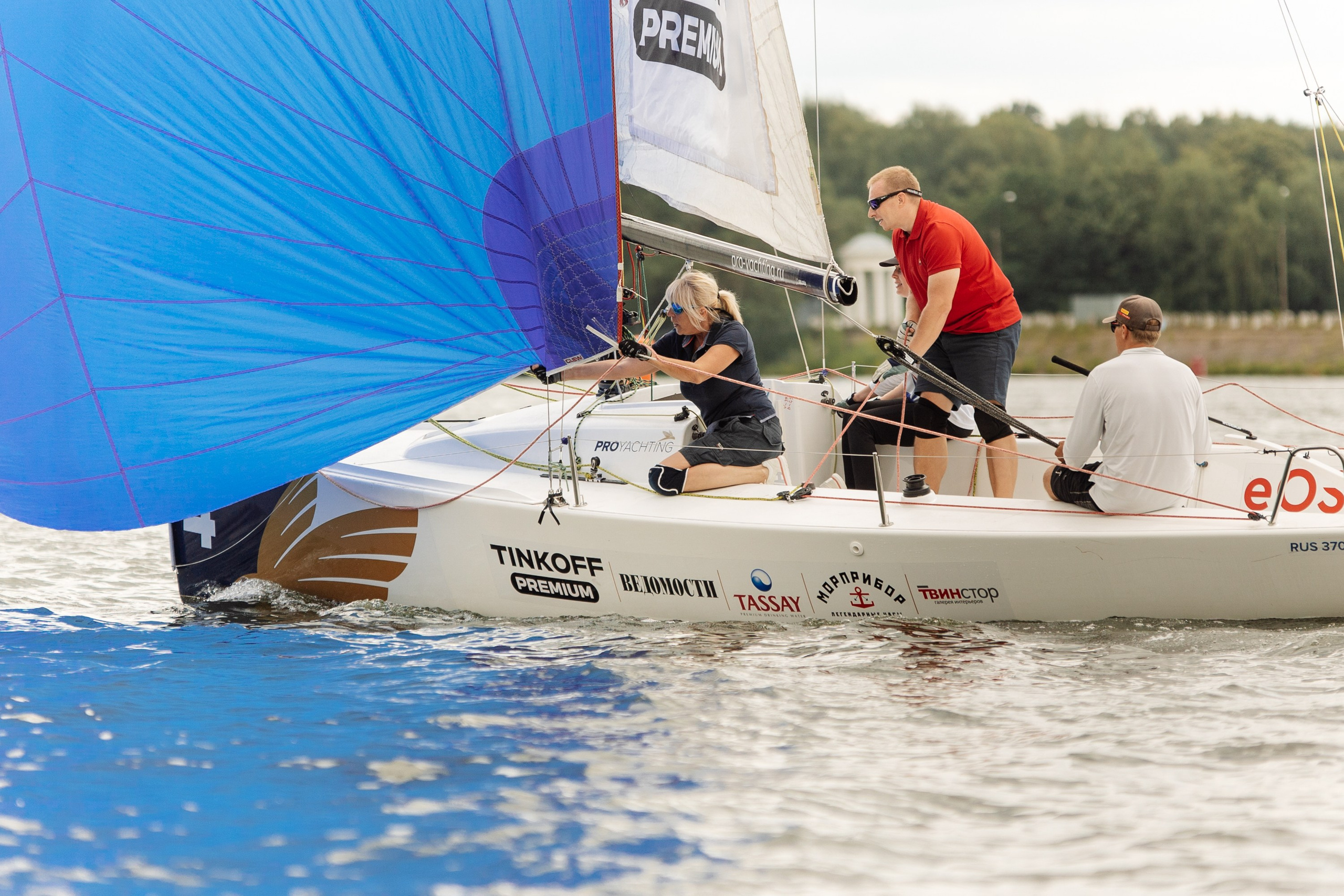 Яхт Клуб PROyachting. Регата. Репортажный фотограф. Москва. Алина Ланская